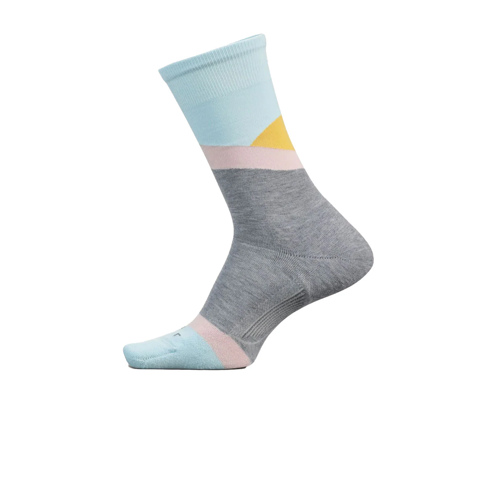 Feetures Max Cushion Crew Sock (Women) - Rising Sun Gray - Image 2