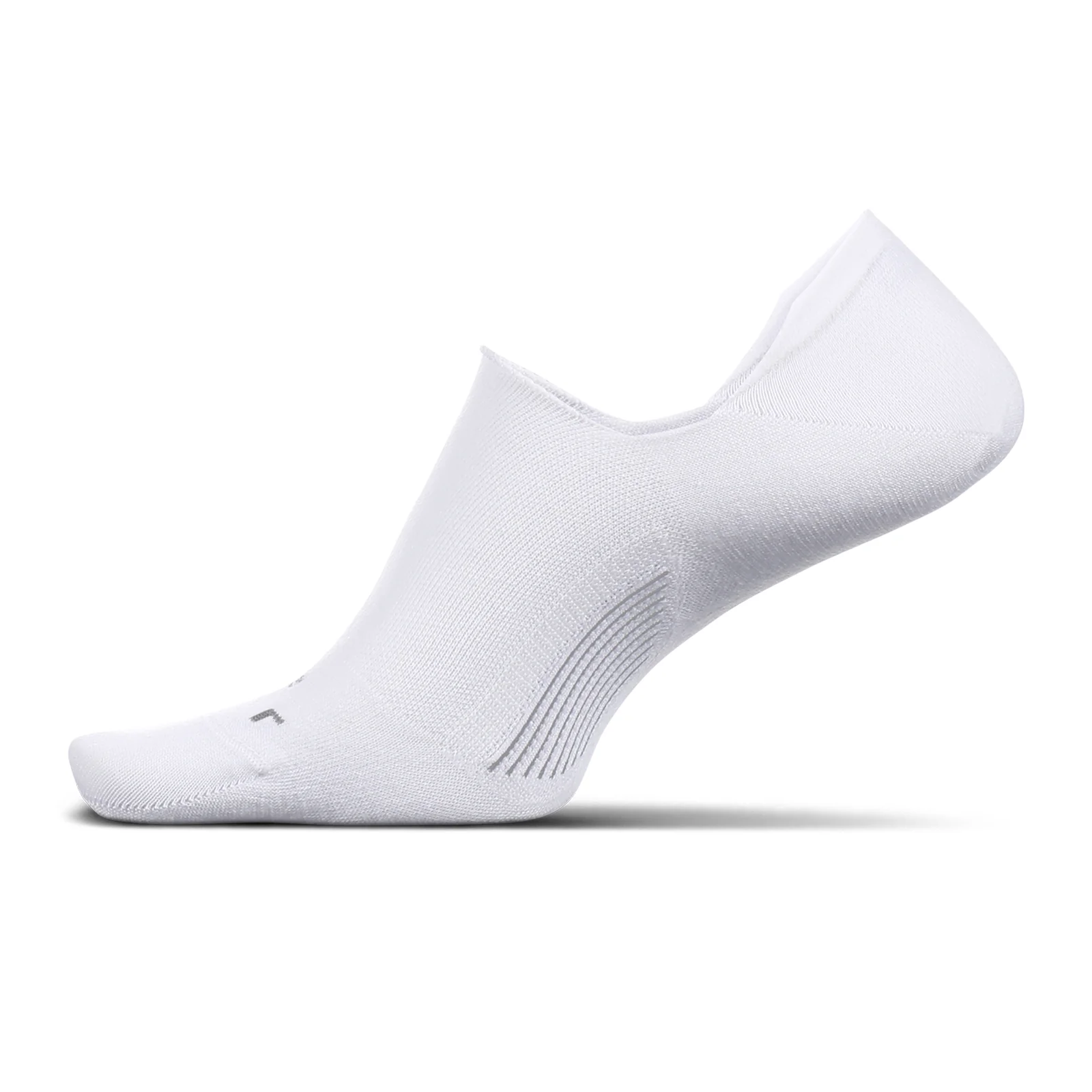 Feetures Ultra Light Invisible No Show Compression Sock (Women) - White - Image 2