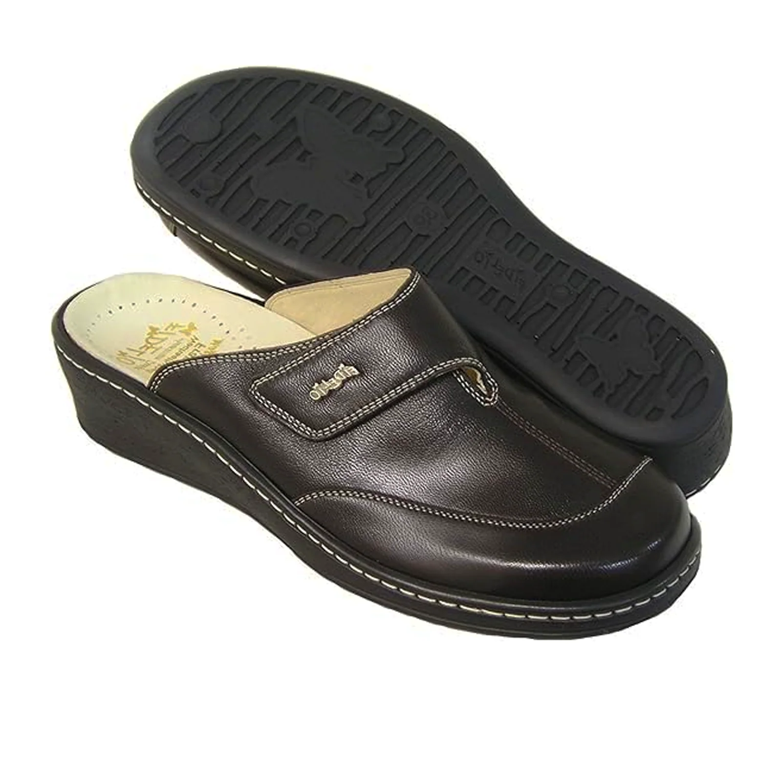Fidelio Hallux Fabia Clog (Women) - Dark Brown
