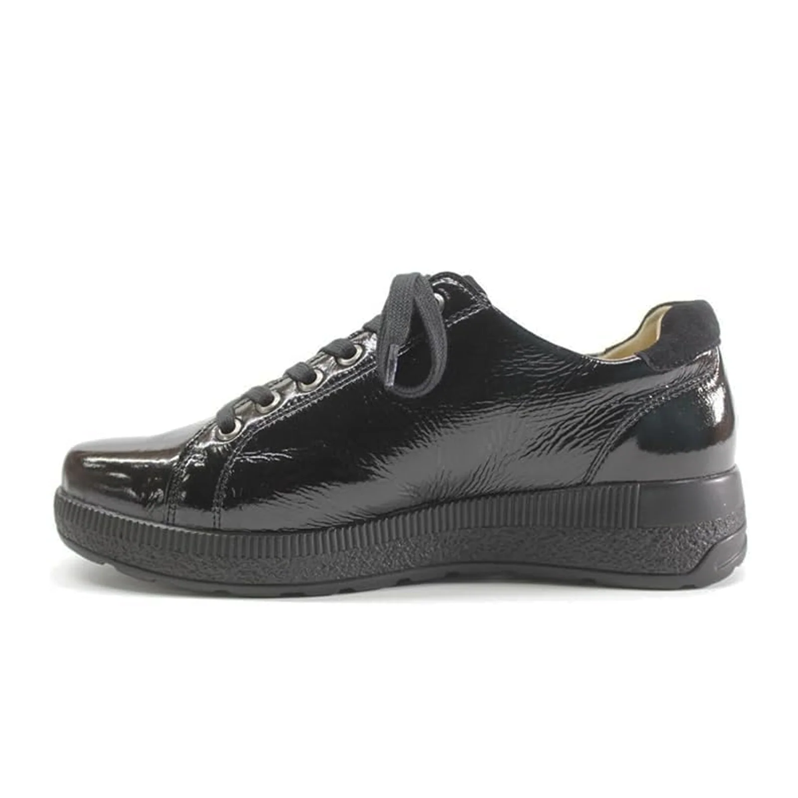 Fidelio Tuva Sneaker (Women) - Black Patent - Image 2