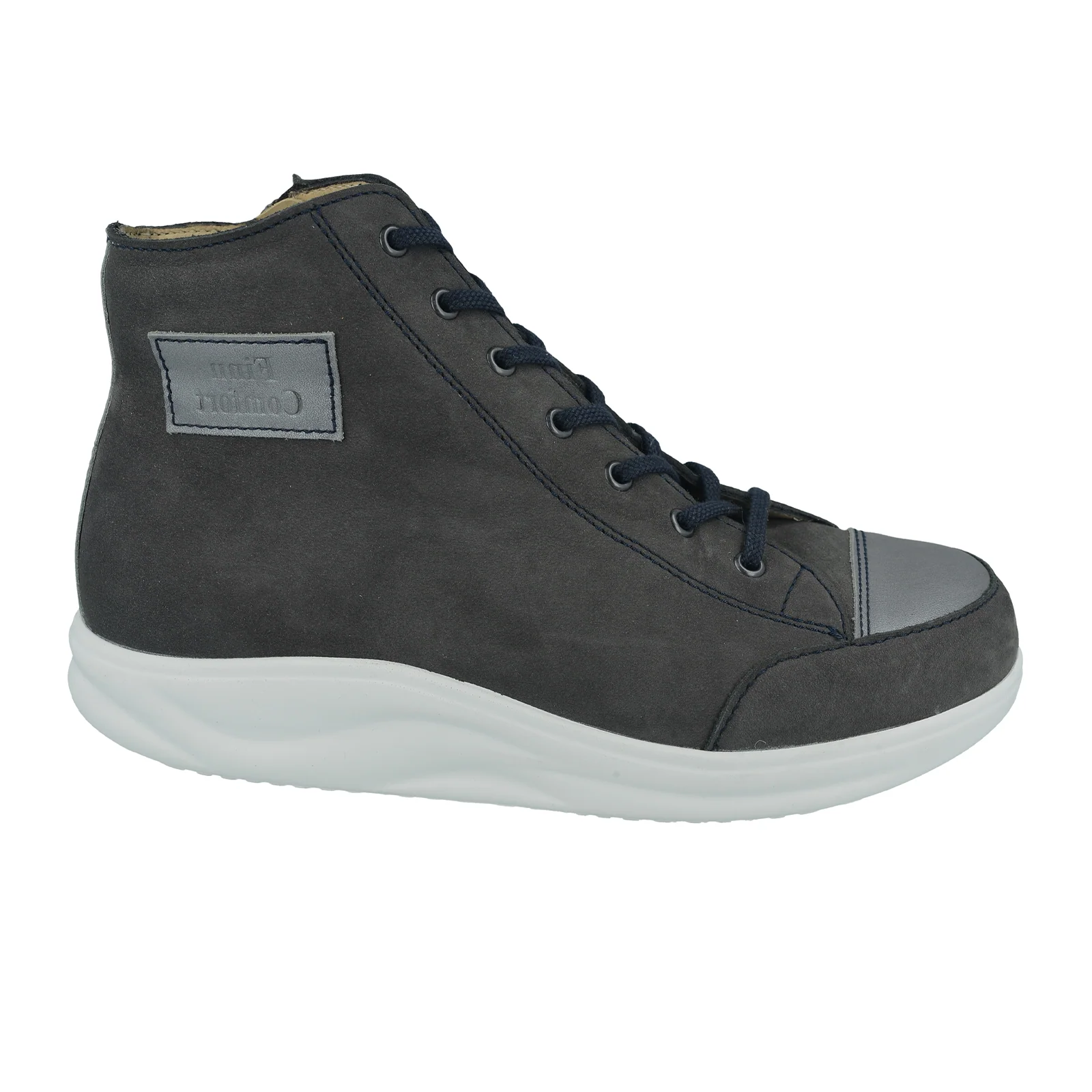 Finn Comfort Holten Boot (Women) - Grey/Grey/Nubuck Ox - Image 2