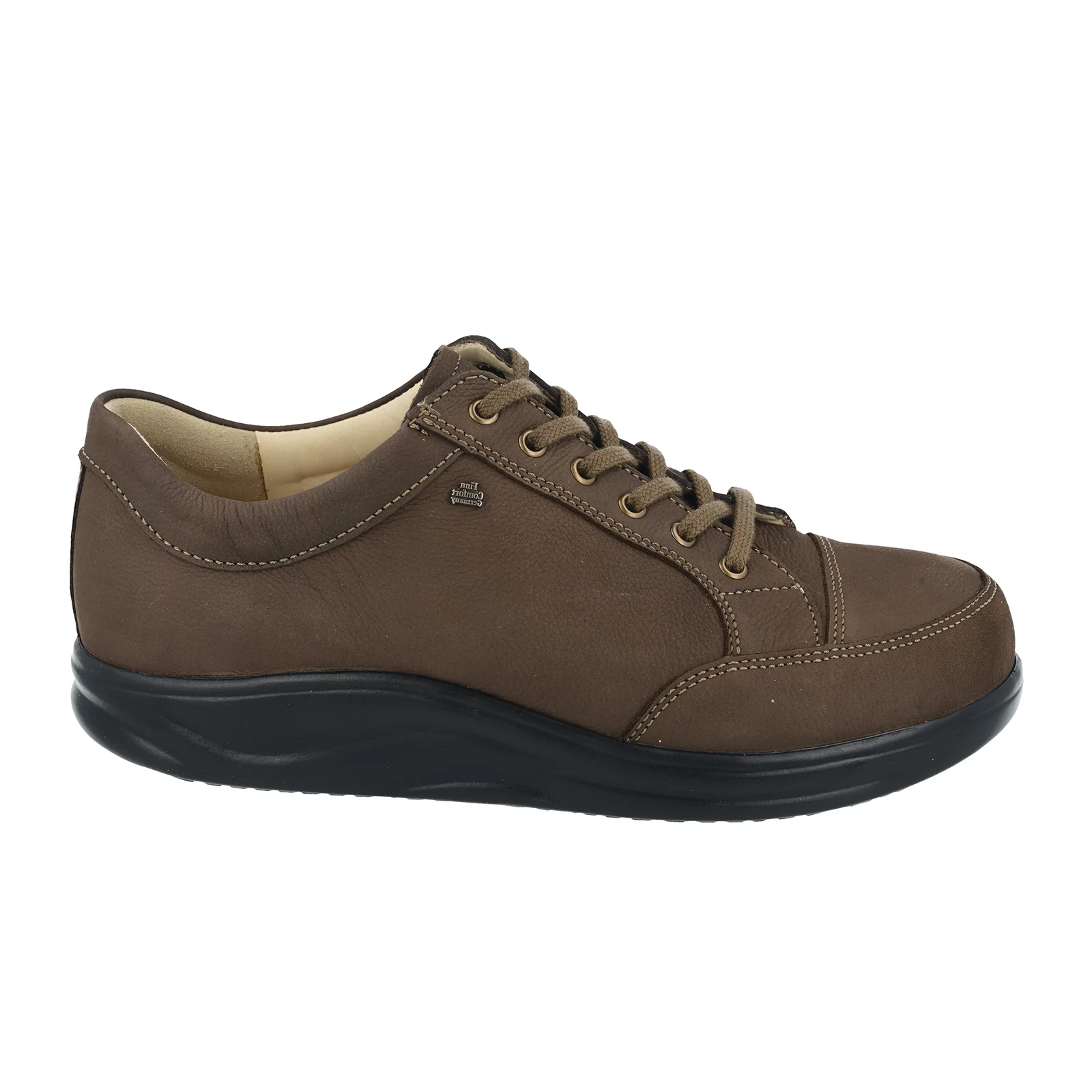 Finn Comfort Huelva Lace Up (Men) - Kaffee Nubuk Vienna