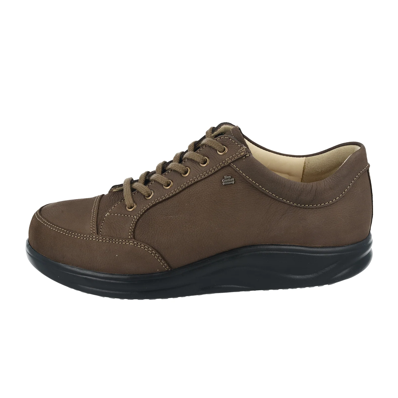 Finn Comfort Huelva Lace Up (Men) - Kaffee Nubuk Vienna - Image 2