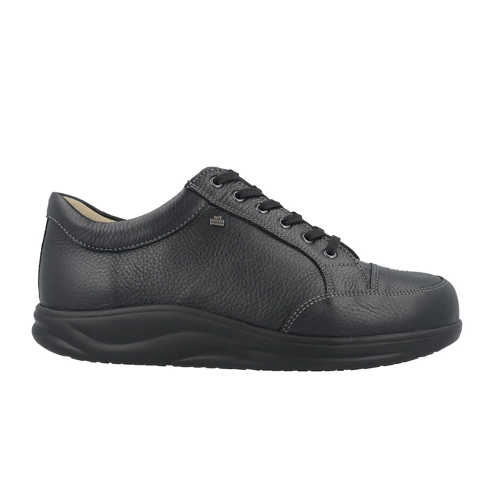 Finn Comfort Huelva Lace Up (Men) - Black Bison
