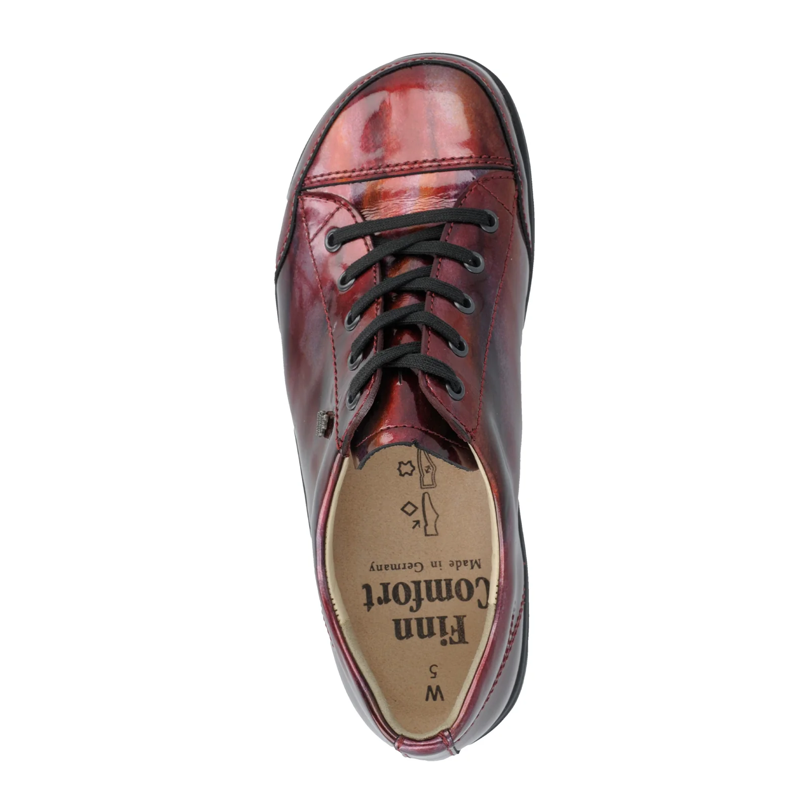 Finn Comfort Ikebukuro Lace Up (Women) - Amarone/Tropez - Image 3
