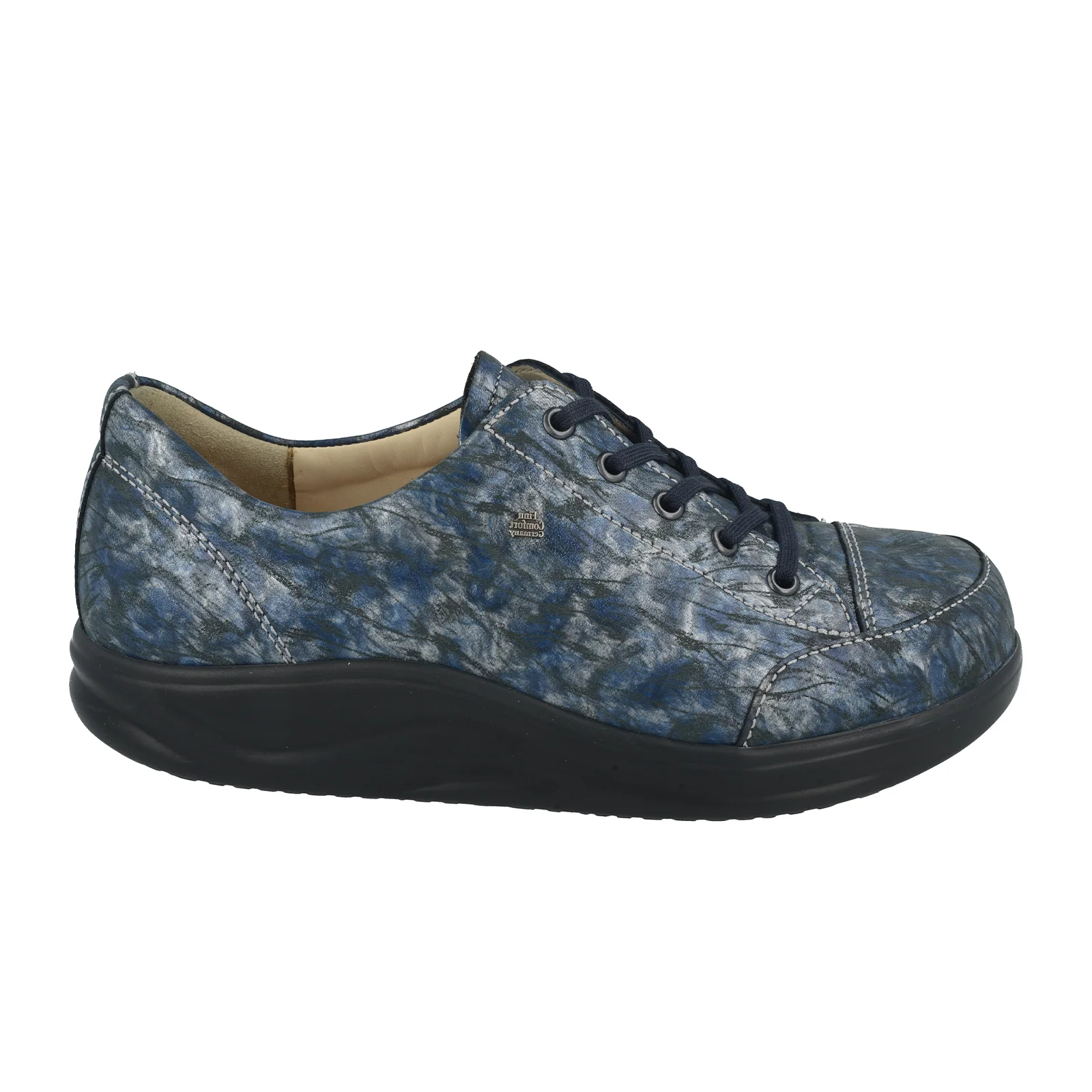 Finn Comfort Ikebukuro Lace Up (Women) - Marine Cortex