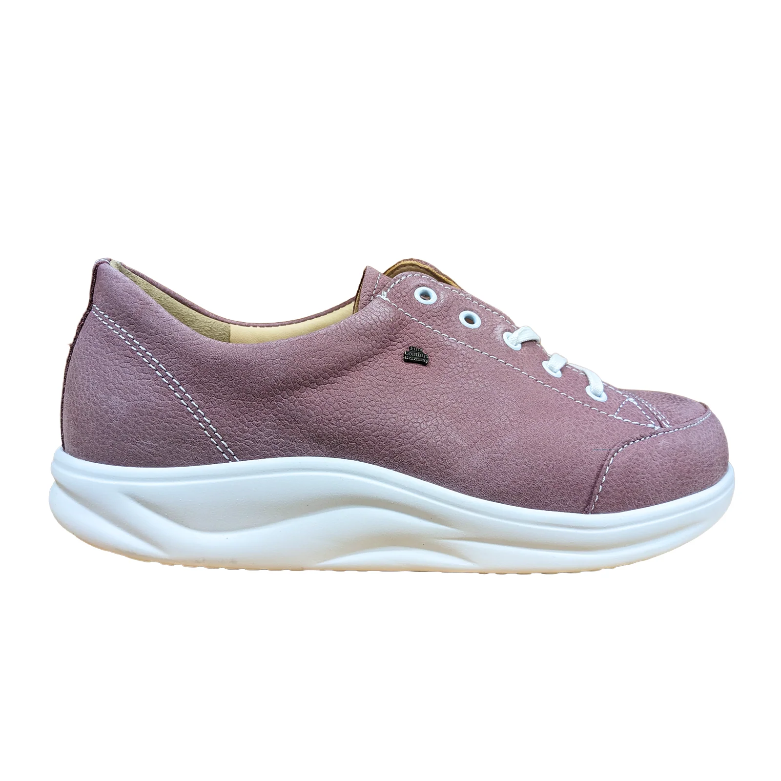 Finn Comfort Ikebukuro Lace Up (Women) - Rose Nubuck