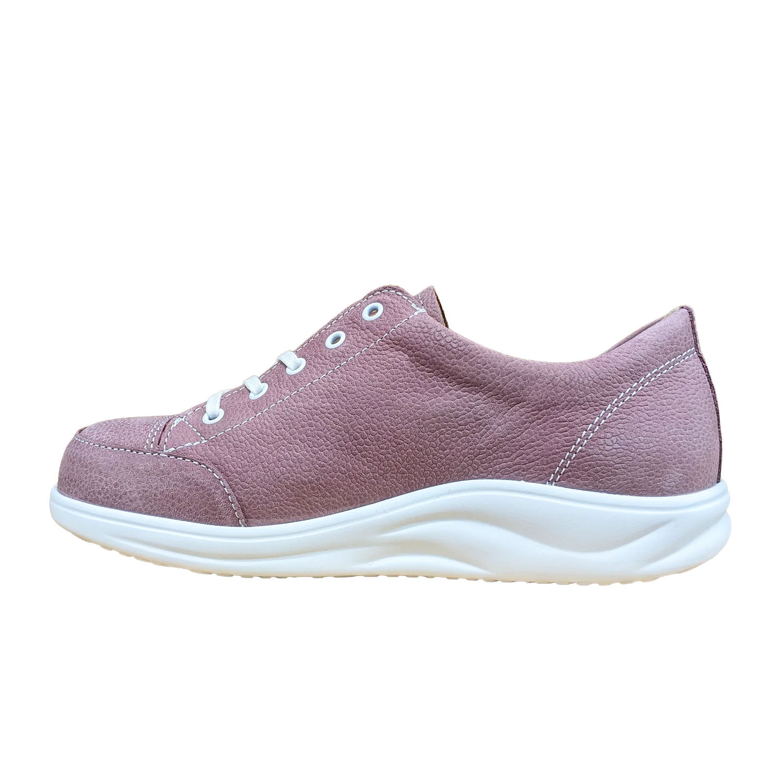 Finn Comfort Ikebukuro Lace Up (Women) - Rose Nubuck - Image 2