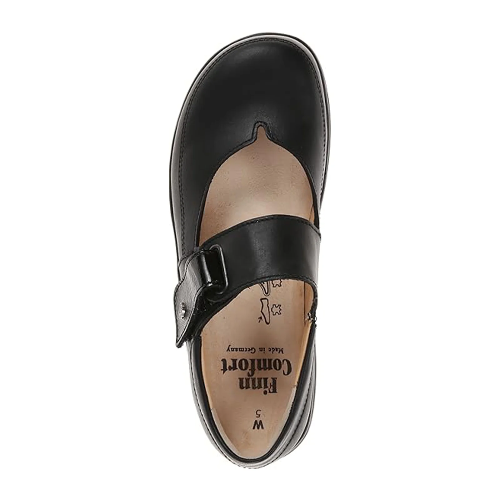 Finn Comfort Nagasaki Mary Jane (Women) - Black - Image 3