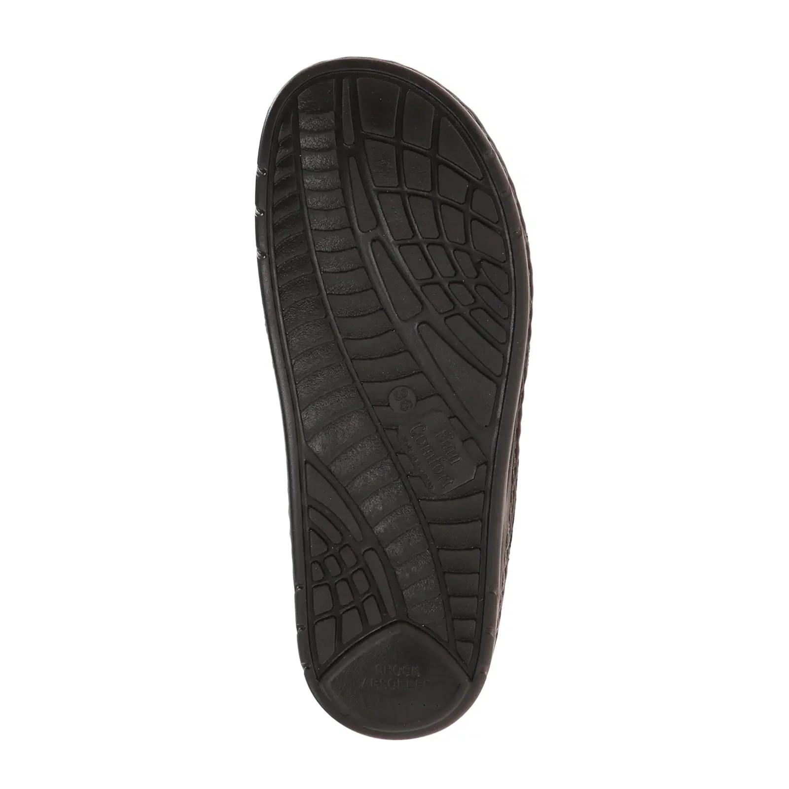 Finn Comfort Samara Backstrap Sandal (Unisex) - Schwarz/Havanna - Image 5