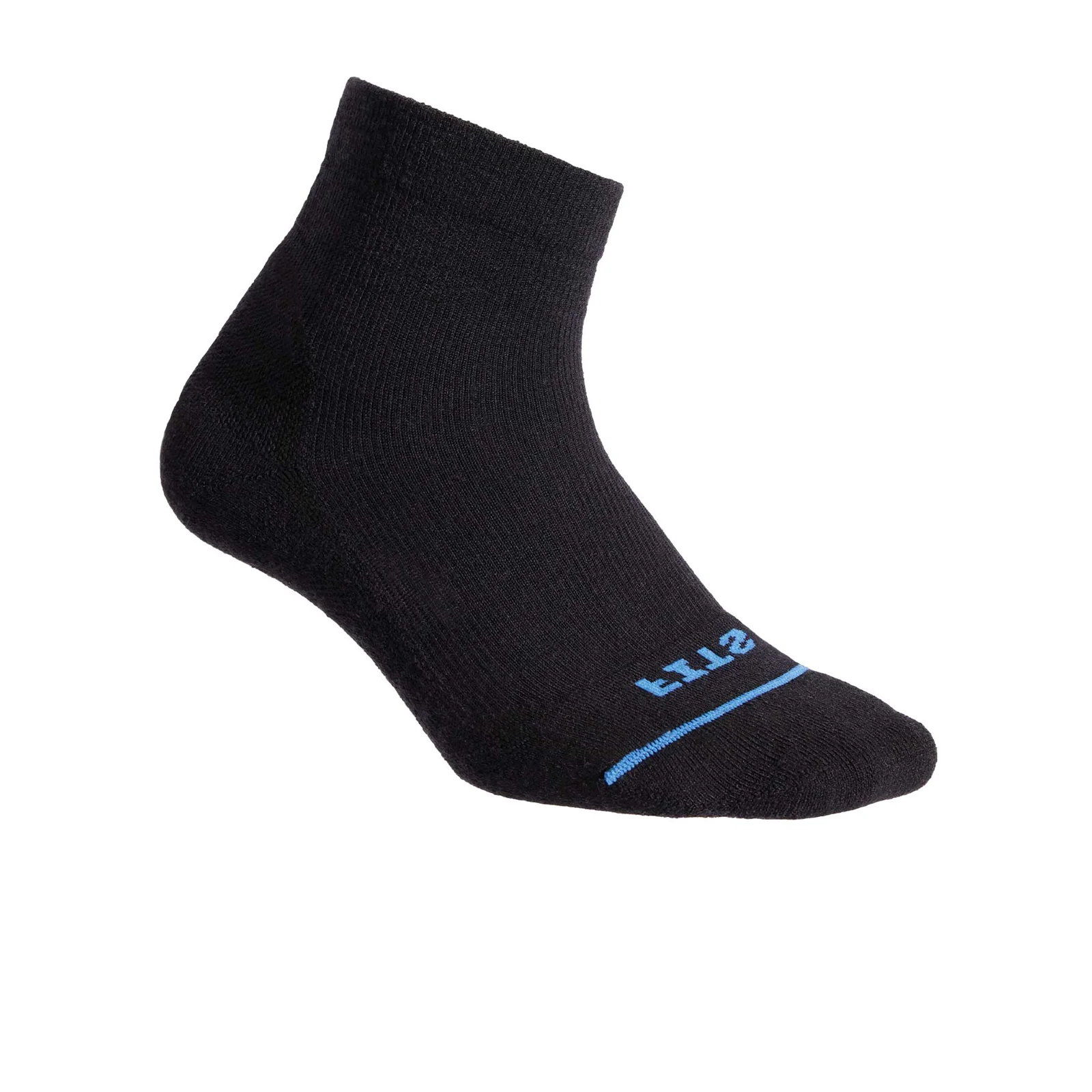 FITS F1751 Light Quarter Sock (Unisex) - Black