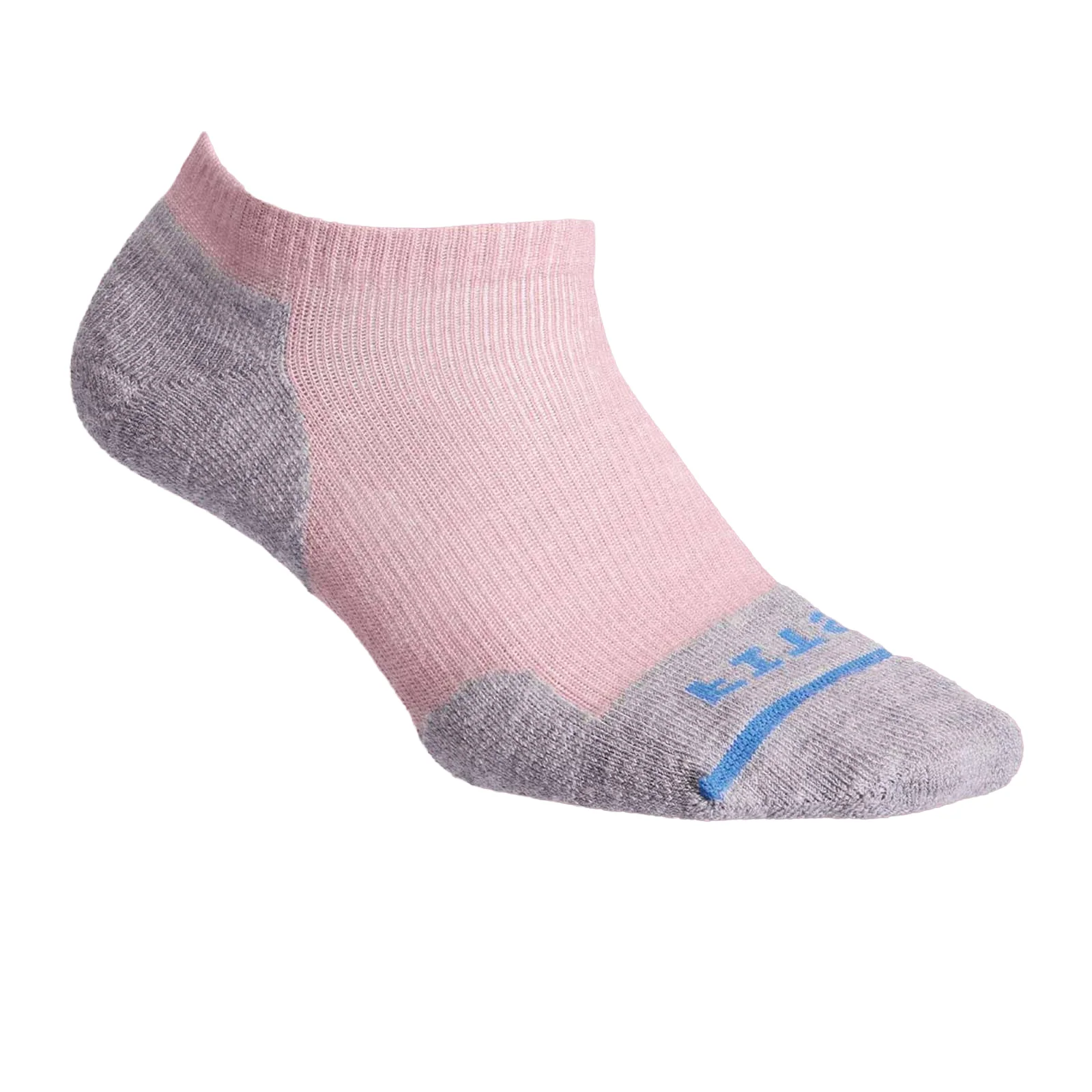 FITS F3001 Light Cushion Run No Show Sock (Unisex) - Woodrose
