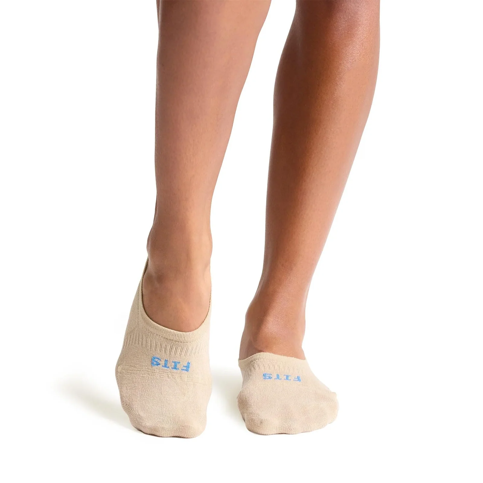 FITS F5075 Ultra Light Invisible No Show Sock (Unisex) - Beige - Image 3