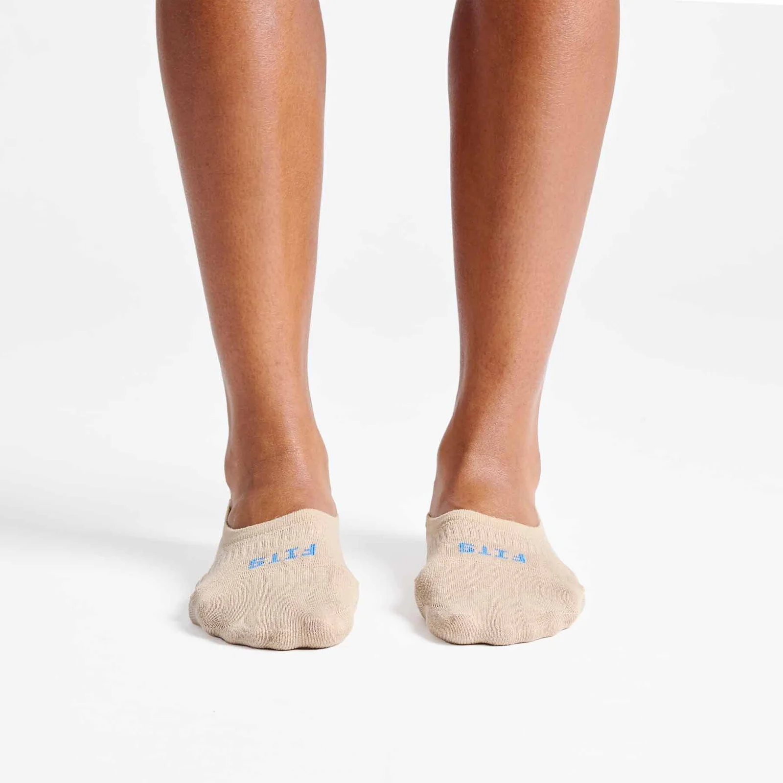 FITS F5075 Ultra Light Invisible No Show Sock (Unisex) - Beige - Image 4