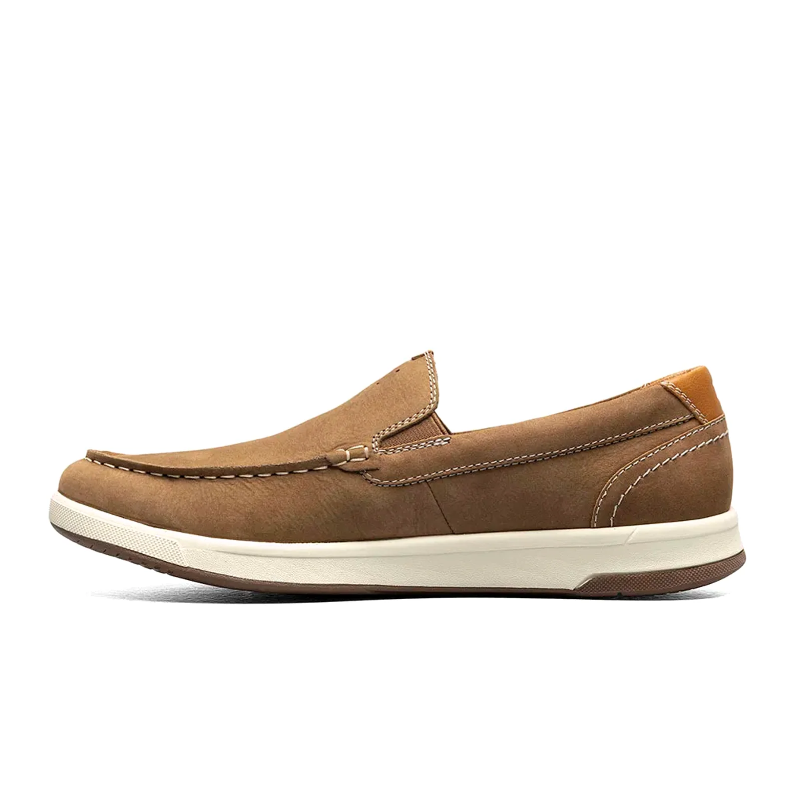 Florsheim Crossover Moc Toe Slip On (Men) - Mushroom Nubuck - Image 2