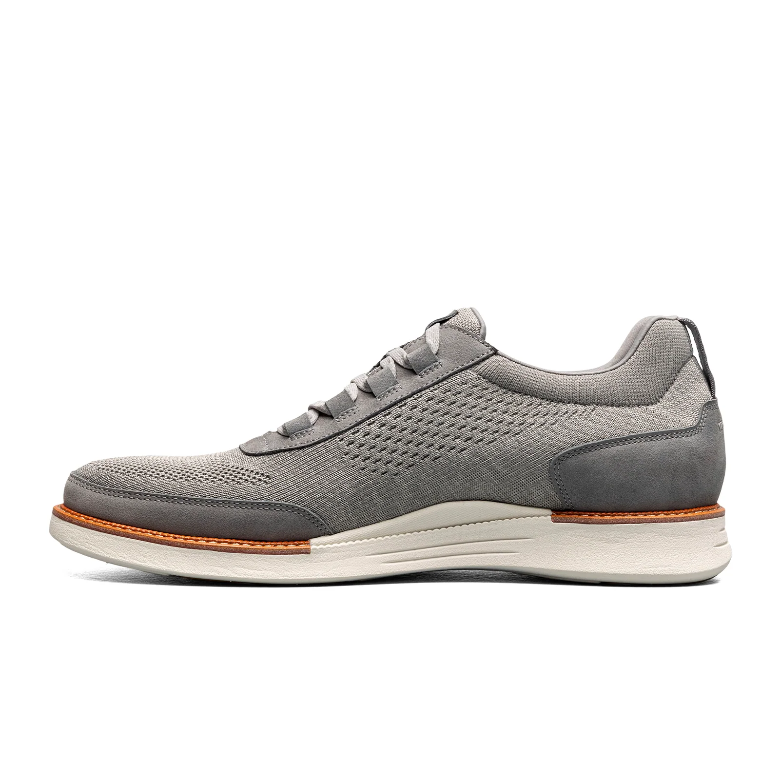 Florsheim Launch Knit Elastic Lace Slip On (Men) - Gray - Image 2