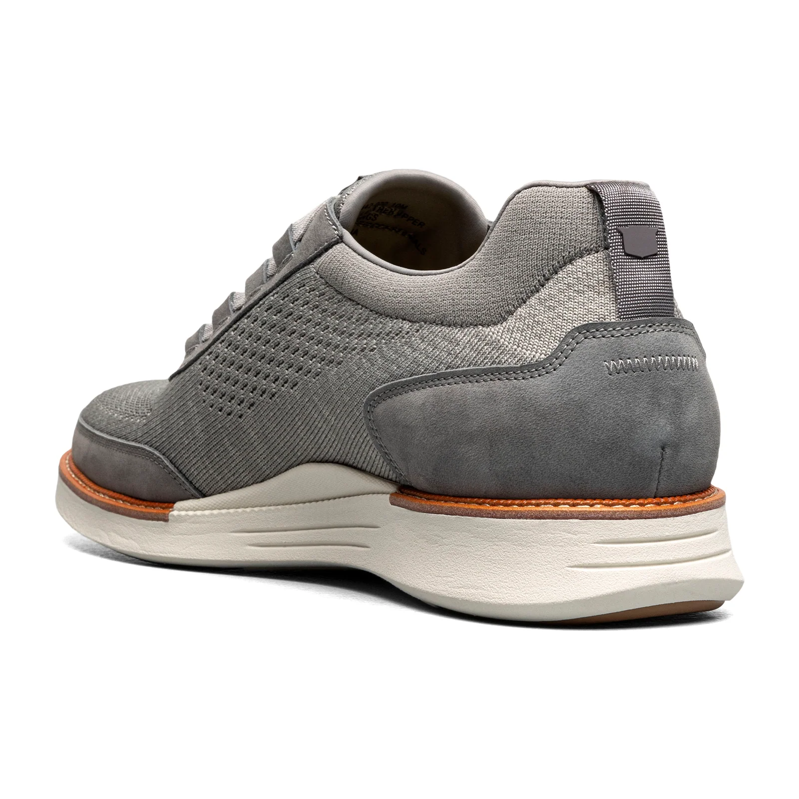 Florsheim Launch Knit Elastic Lace Slip On (Men) - Gray - Image 4