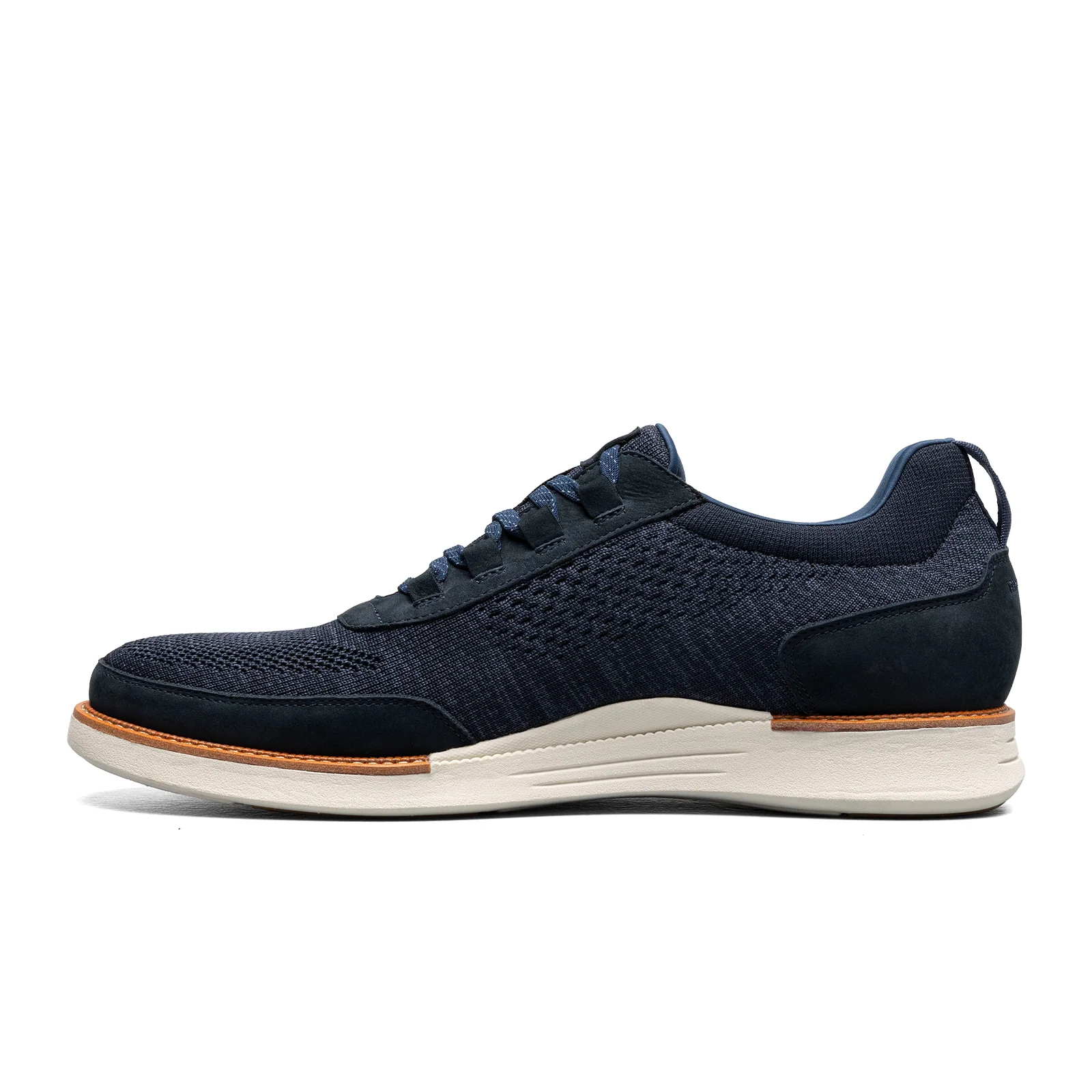 Florsheim Launch Knit Elastic Lace Slip On (Men) - Navy - Image 2