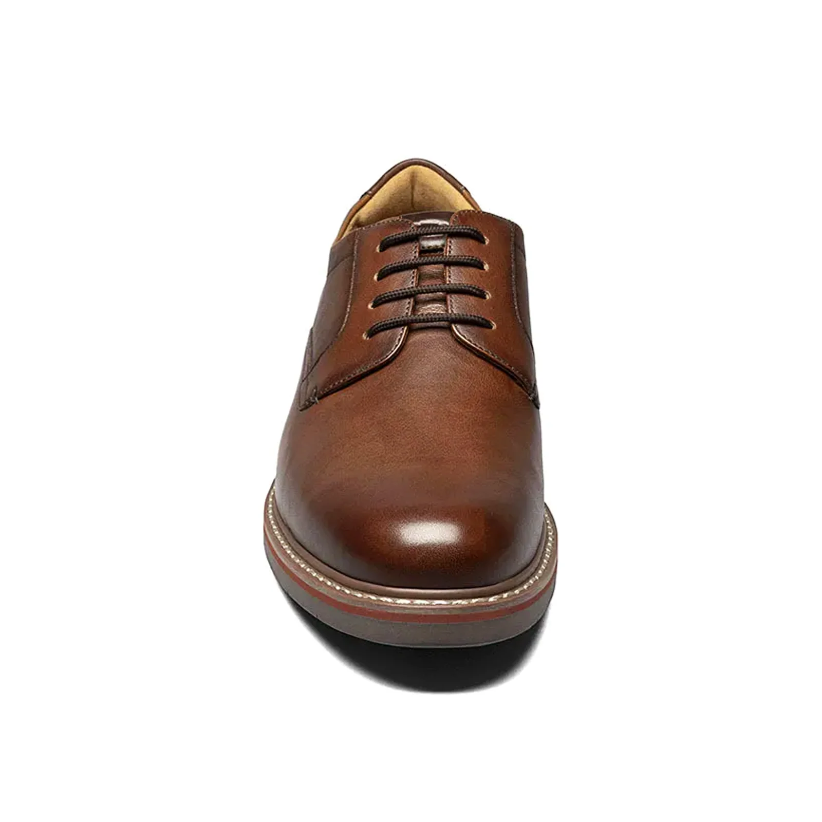 Florsheim Norwalk Plain Toe Oxford (Men) - Cognac Milled - Image 4