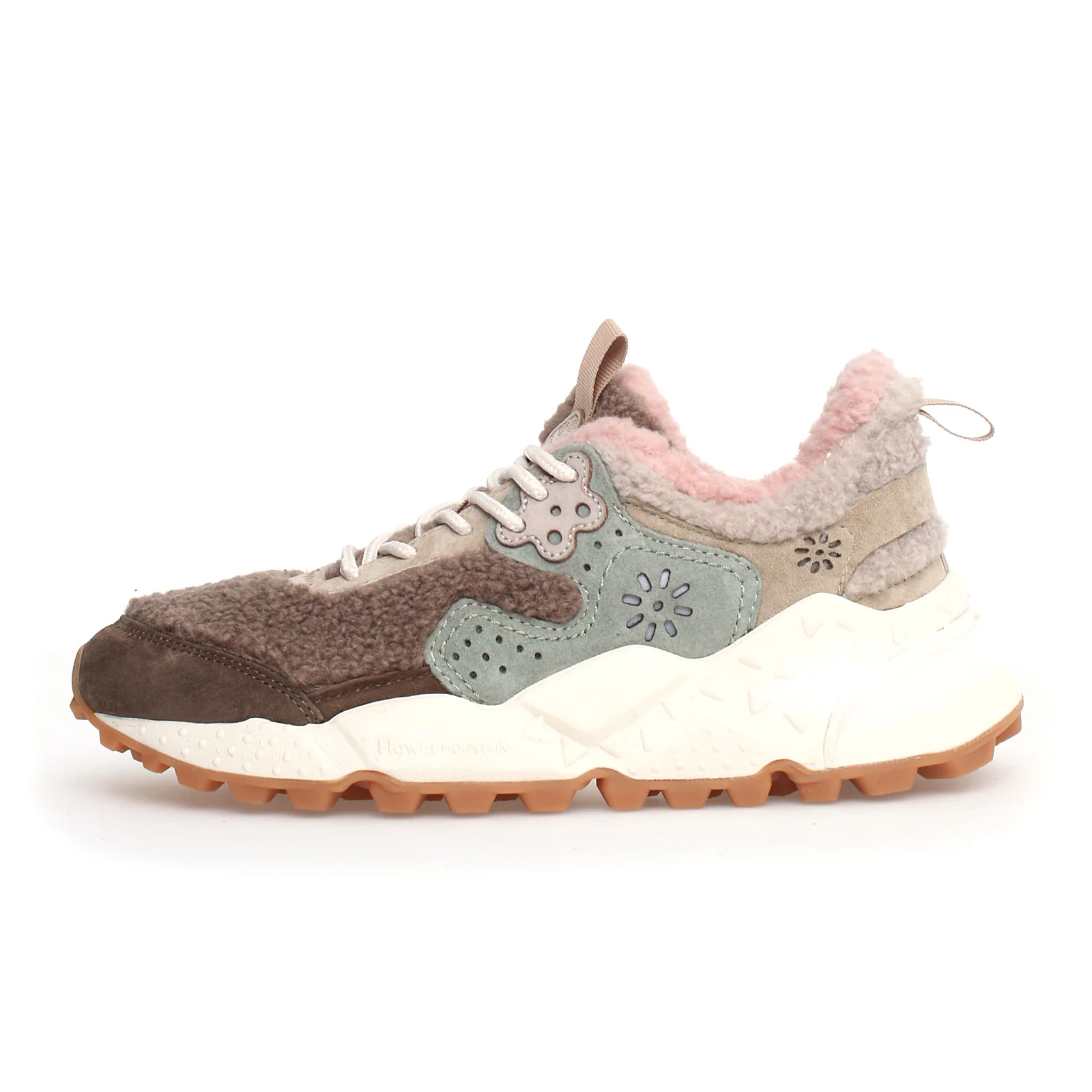 Flower Mountain Kotetsu Sneaker (Women) - Beige/Pink - Image 2