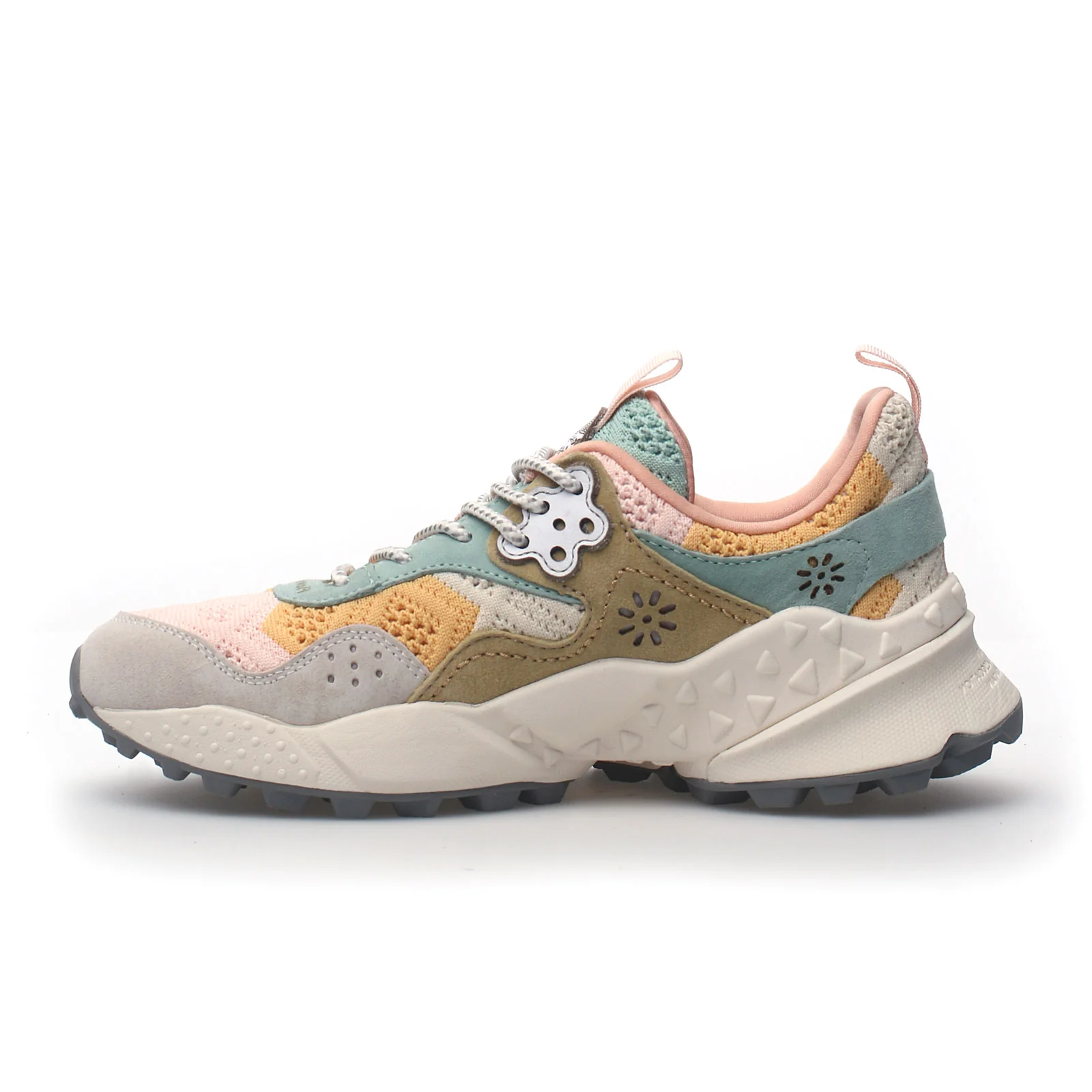 Flower Mountain Kotetsu Sneaker (Women) - Taupe/Green - Image 2
