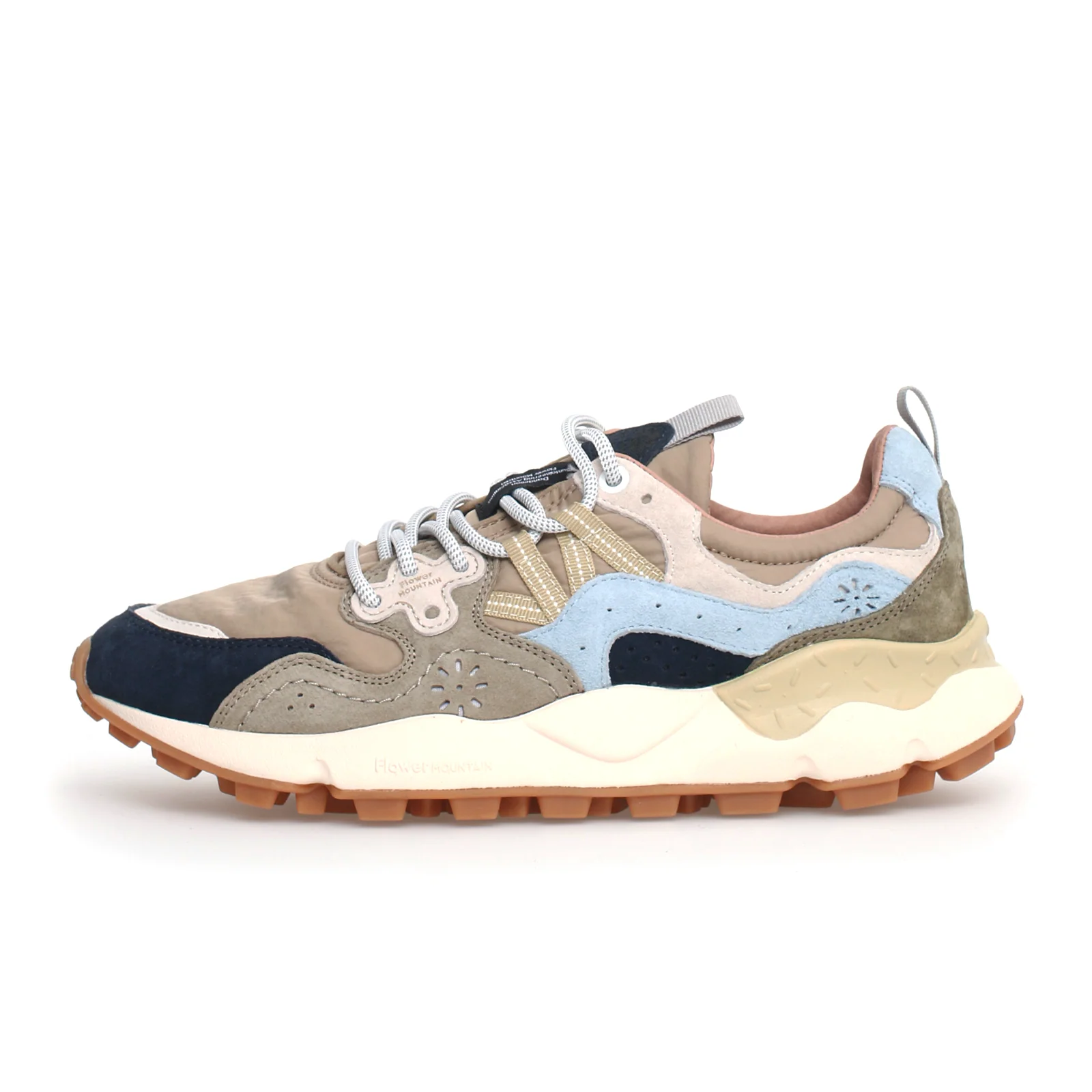 Flower Mountain Yamano 3 Sneaker (Men) - Black/Brown/Army Green - Image 2