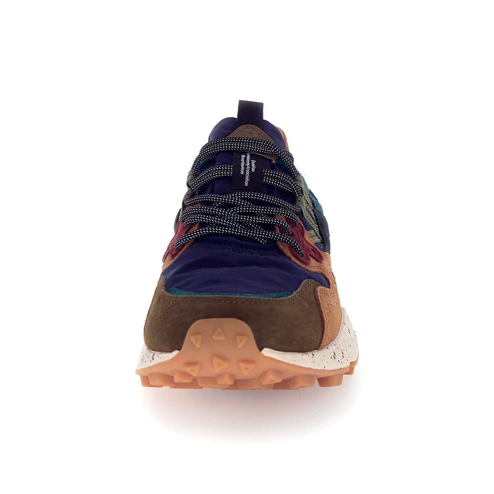 Flower Mountain Yamano 3 Sneaker (Men) - Deep Mud/Light Brown/Navy - Image 4