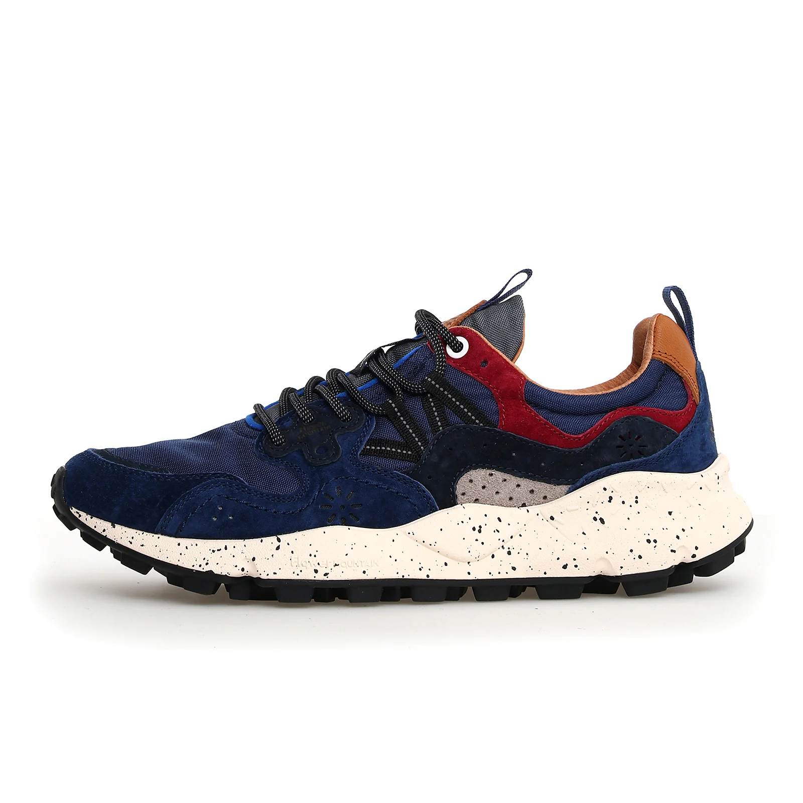 Flower Mountain Yamano 3 Sneaker (Men) - Light Navy/Orange - Image 2