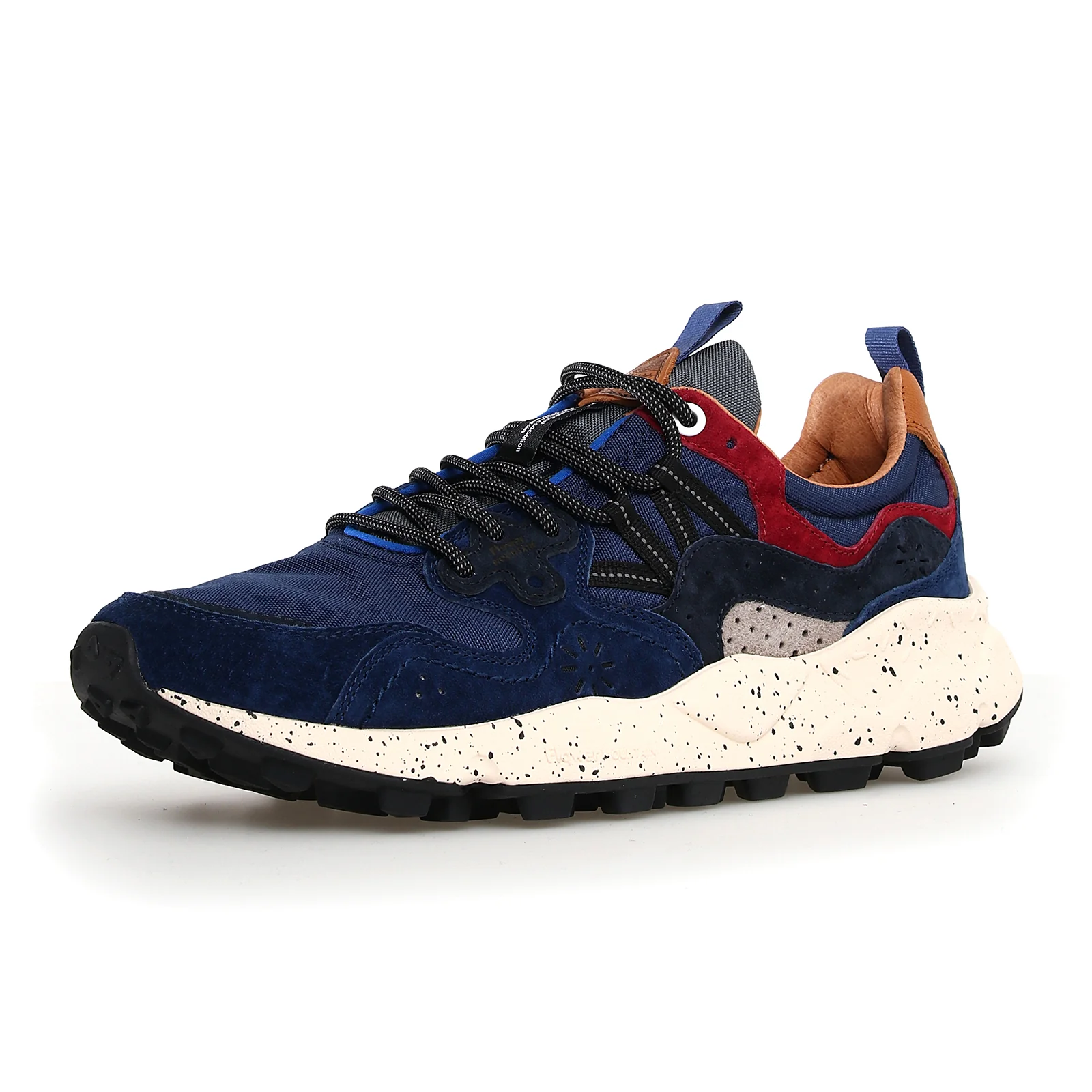 Flower Mountain Yamano 3 Sneaker (Men) - Light Navy/Orange - Image 3