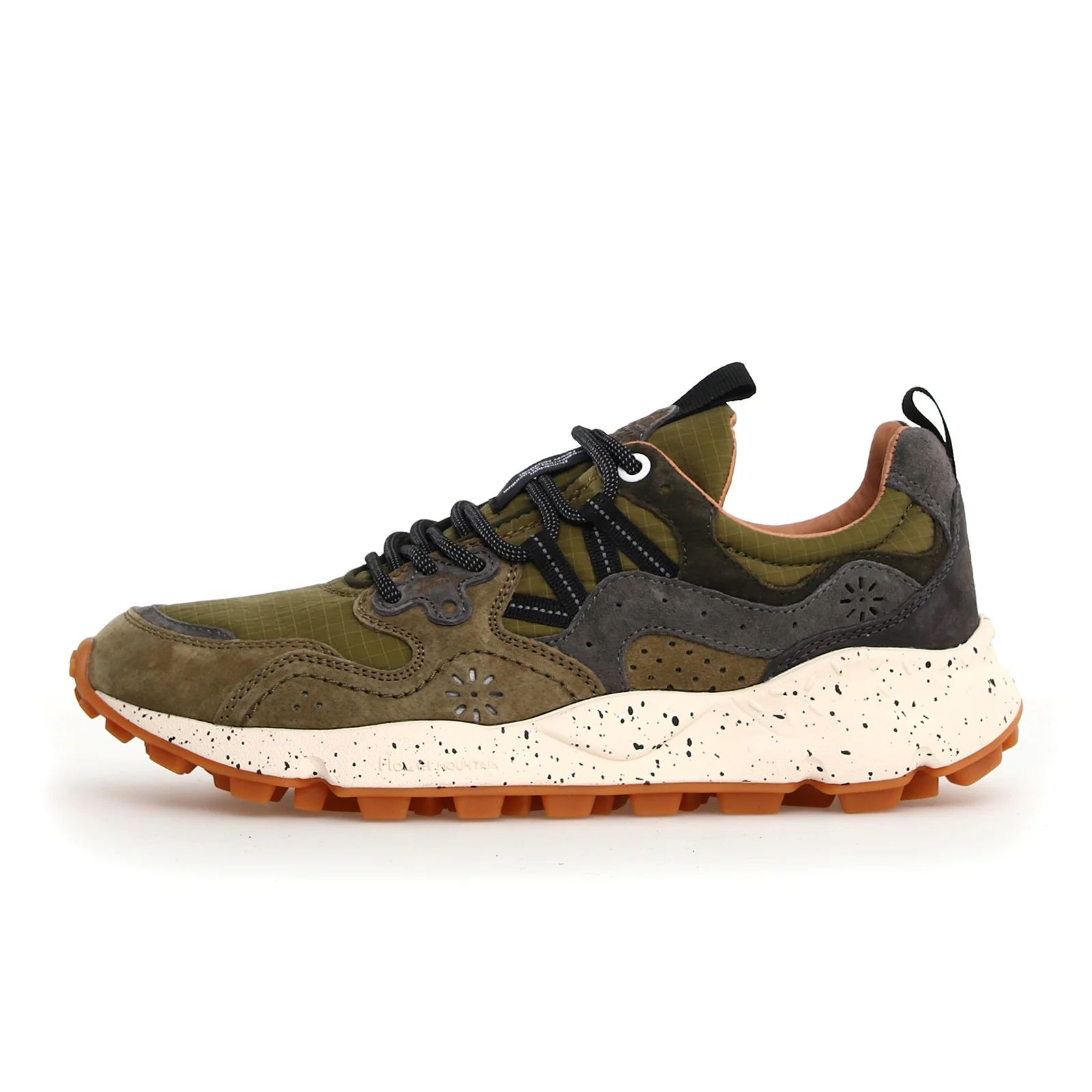 Flower Mountain Yamano 3 Sneaker (Men) - Military/Grey - Image 2