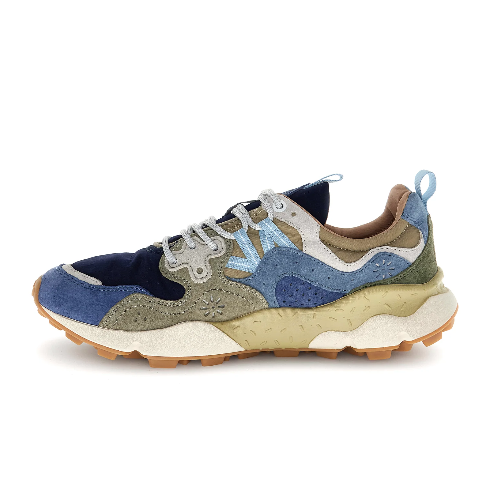 Flower Mountain Yamano 3 Sneaker (Men) - Navy/Blue/Kaki - Image 2