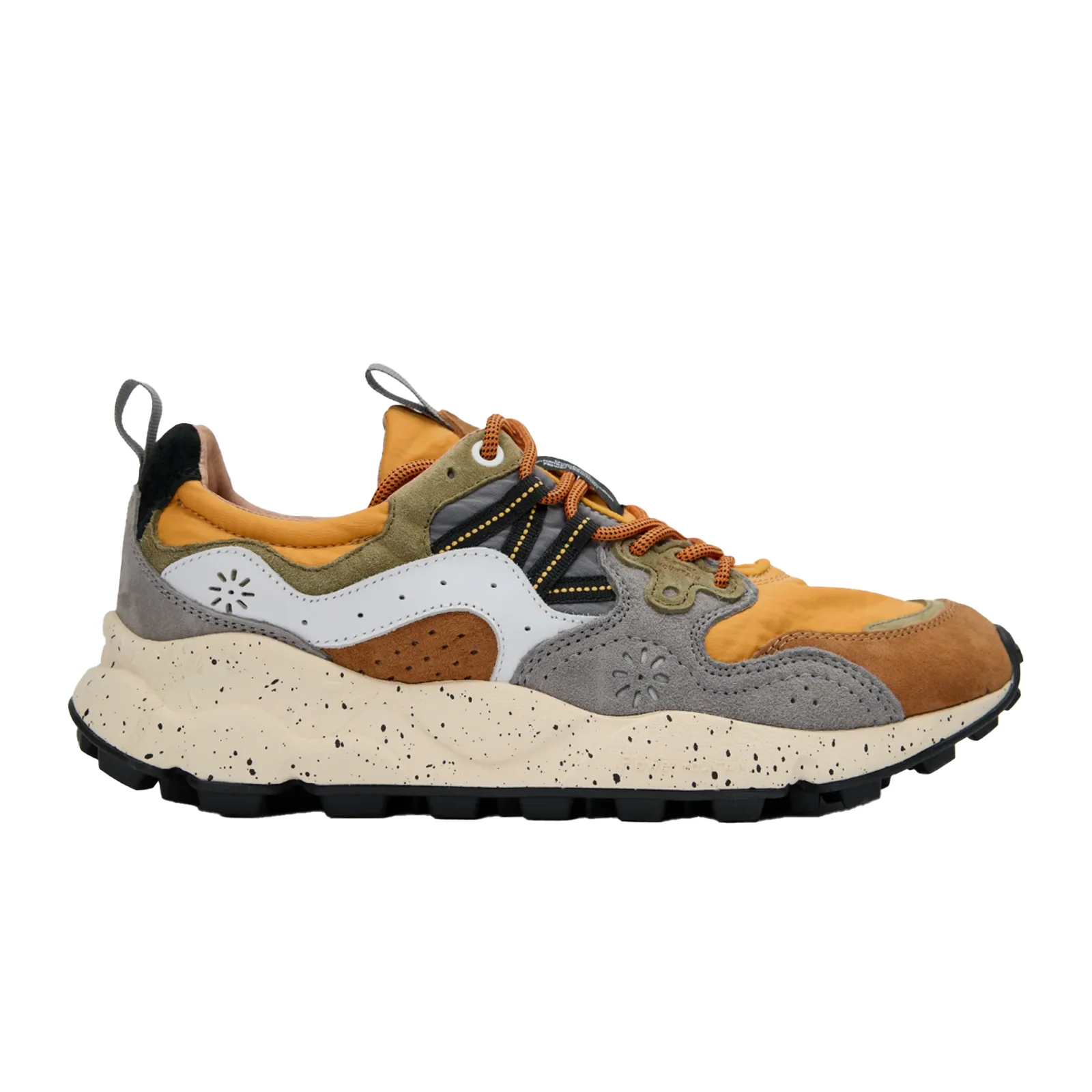 Flower Mountain Yamano 3 Sneaker (Men) - Warm Brown/Mustard