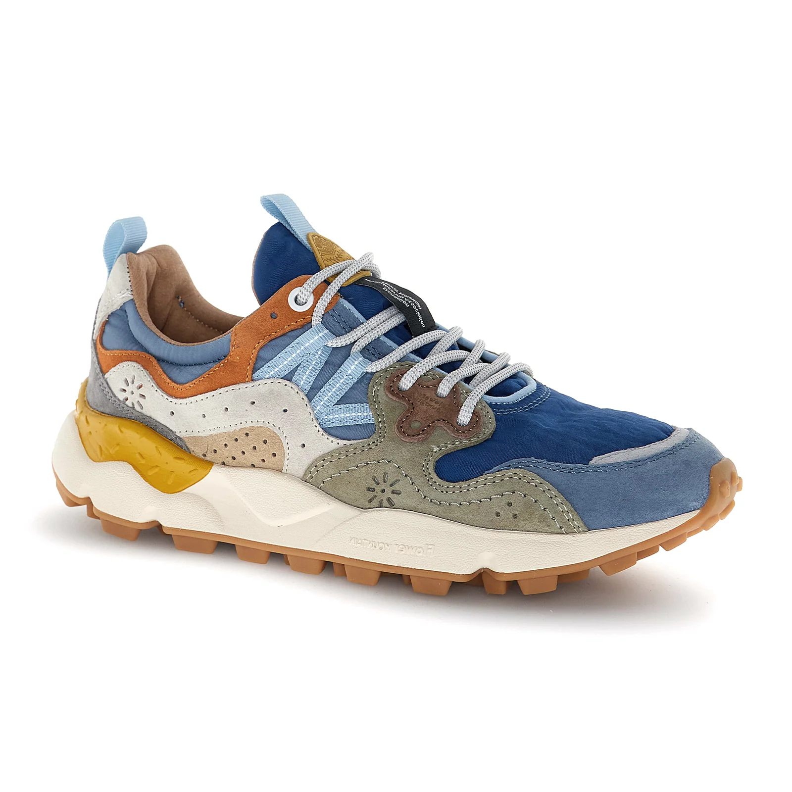 Flower Mountain Yamano 3 Sneaker (Unisex) - Azure/Sage - Image 3