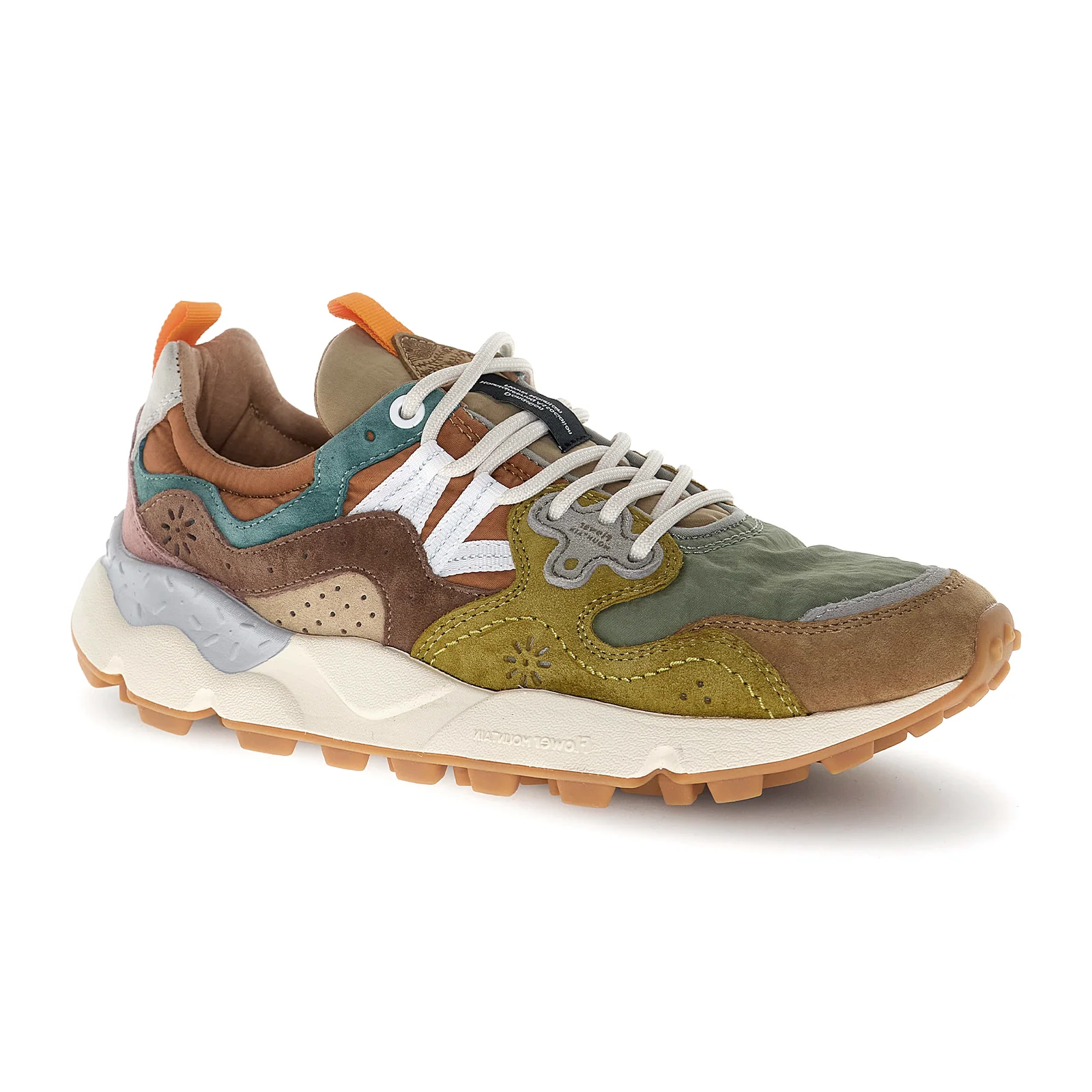 Flower Mountain Yamano 3 Sneaker (Unisex) - Light Brown/Taupe/Ocher - Image 3