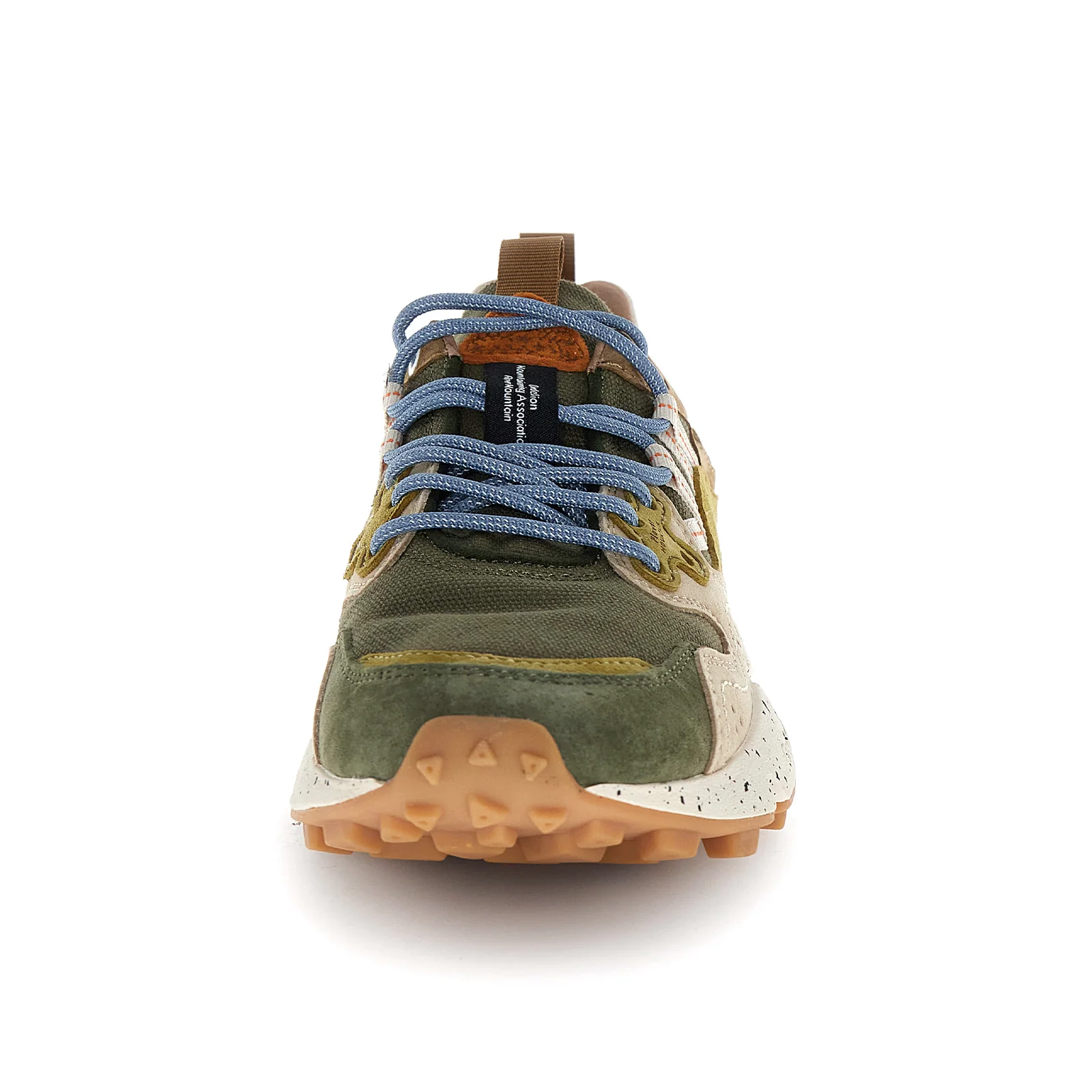 Flower Mountain Yamano 3 Sneaker (Unisex) - Miltary/Taupe - Image 4
