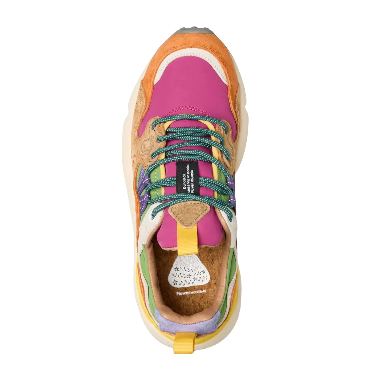 Flower Mountain Yamano 3 Sneaker (Women) - Orange/Fuchsia - Image 4