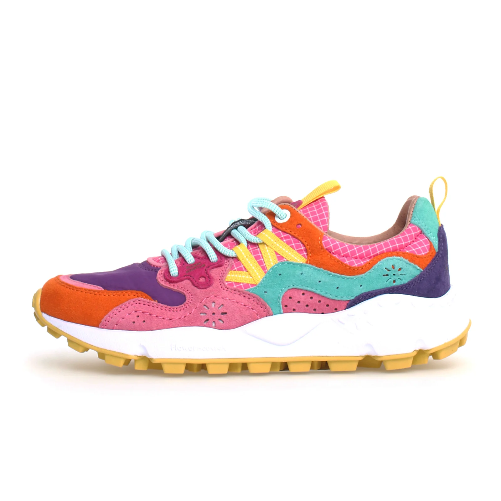 Flower Mountain Yamano 3 Sneaker (Women) - Orange/Fuchsia/Violet - Image 2