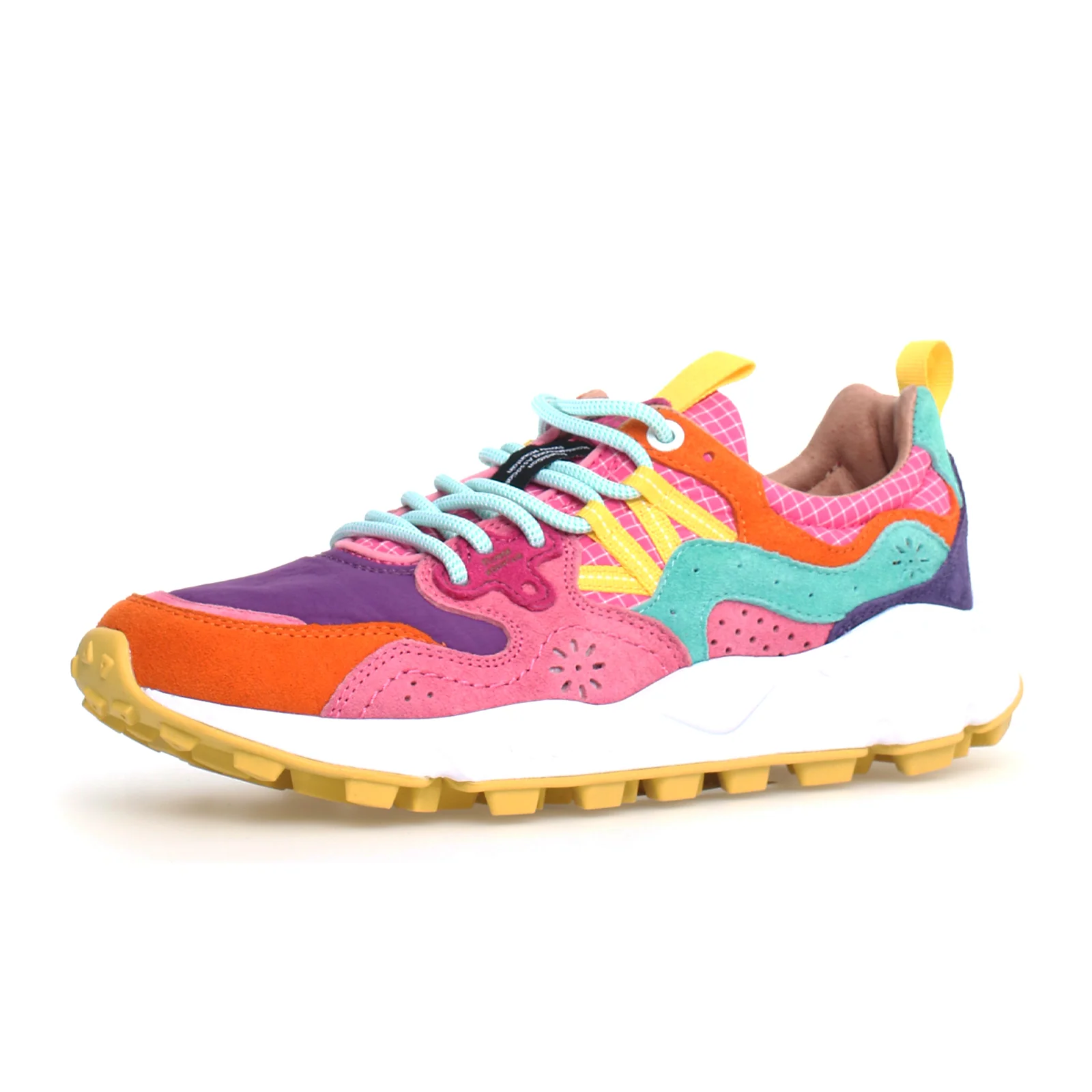 Flower Mountain Yamano 3 Sneaker (Women) - Orange/Fuchsia/Violet - Image 5