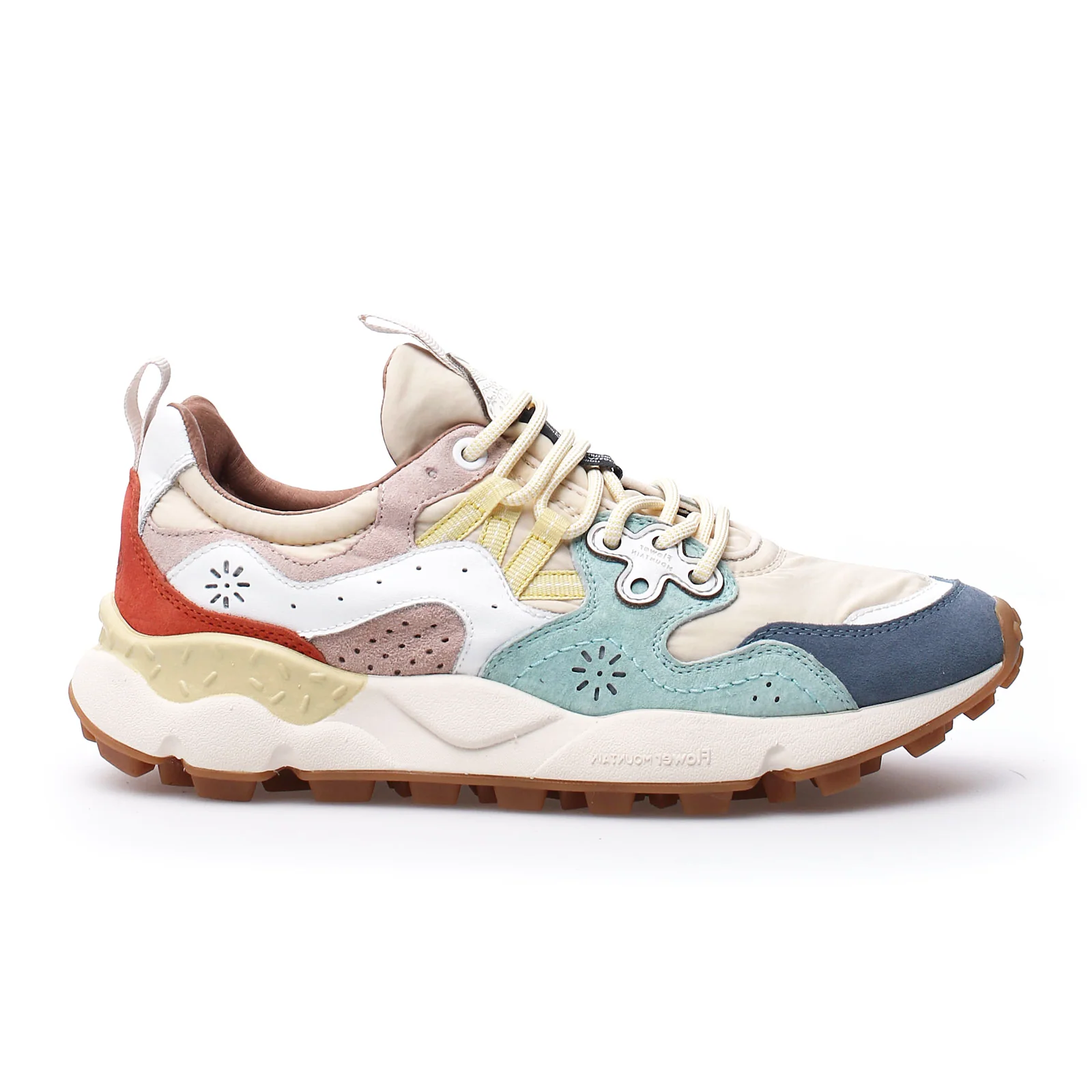 Flower Mountain Yamano 3 Sneaker (Women) - Light Blue/Beige