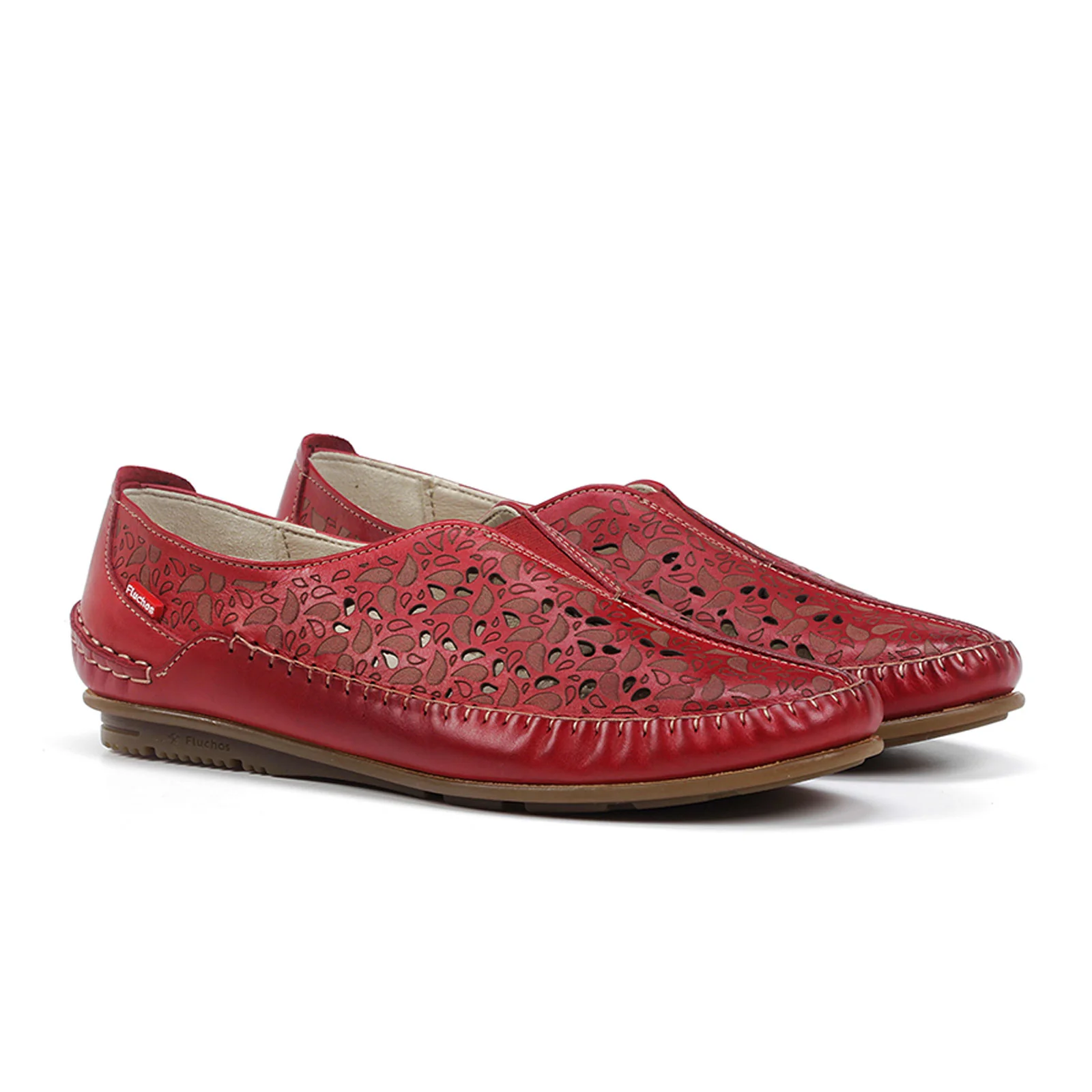Fluchos Elsa F1182 Slip On (Women) - Red - Image 3