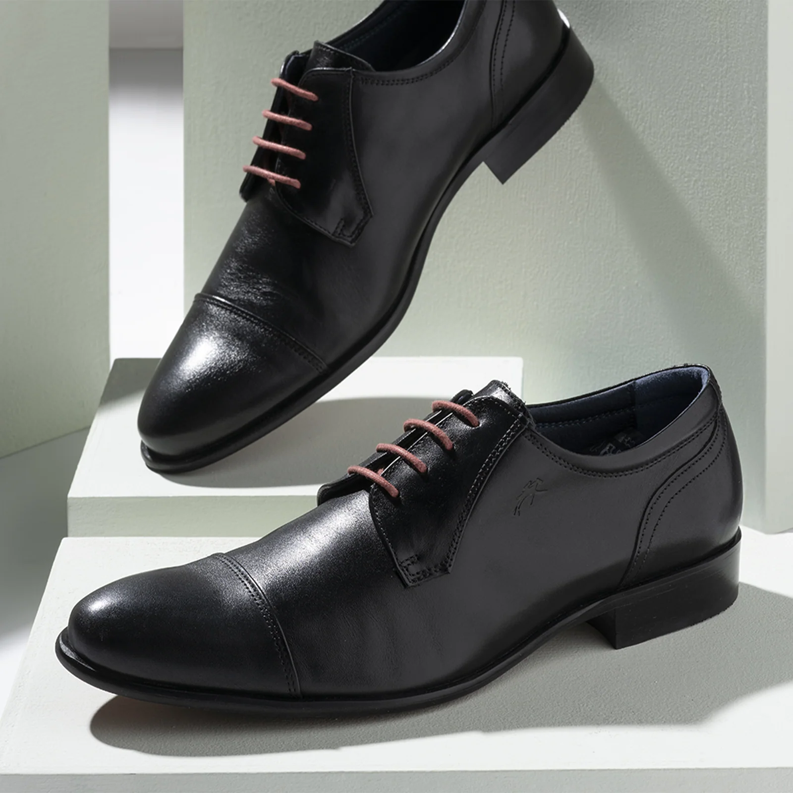 Fluchos Heracles Oxford (Men) - Black - Image 4