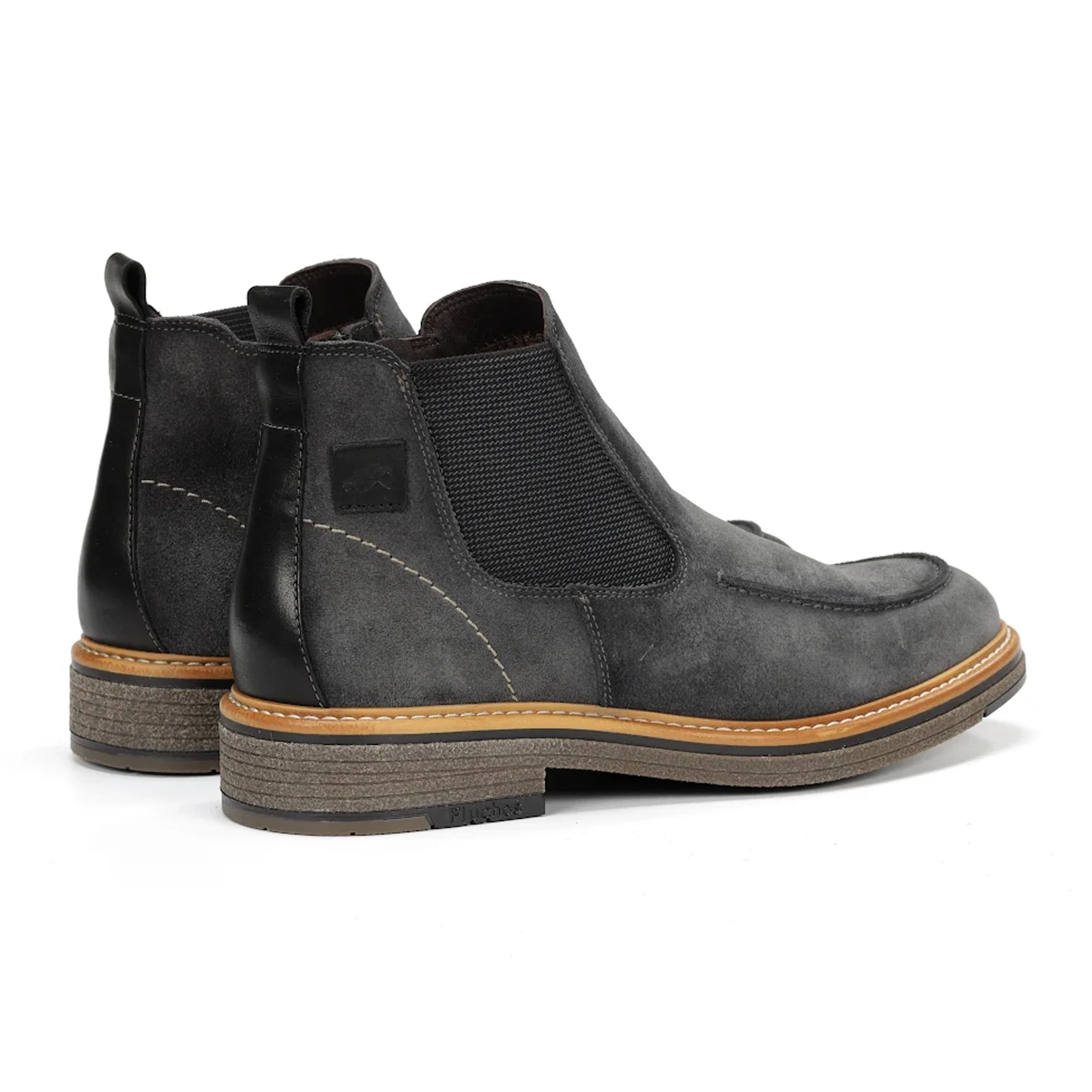 Fluchos Kasper F1821 Chelsea Boot (Men) - Afelpado Grafito - Image 3