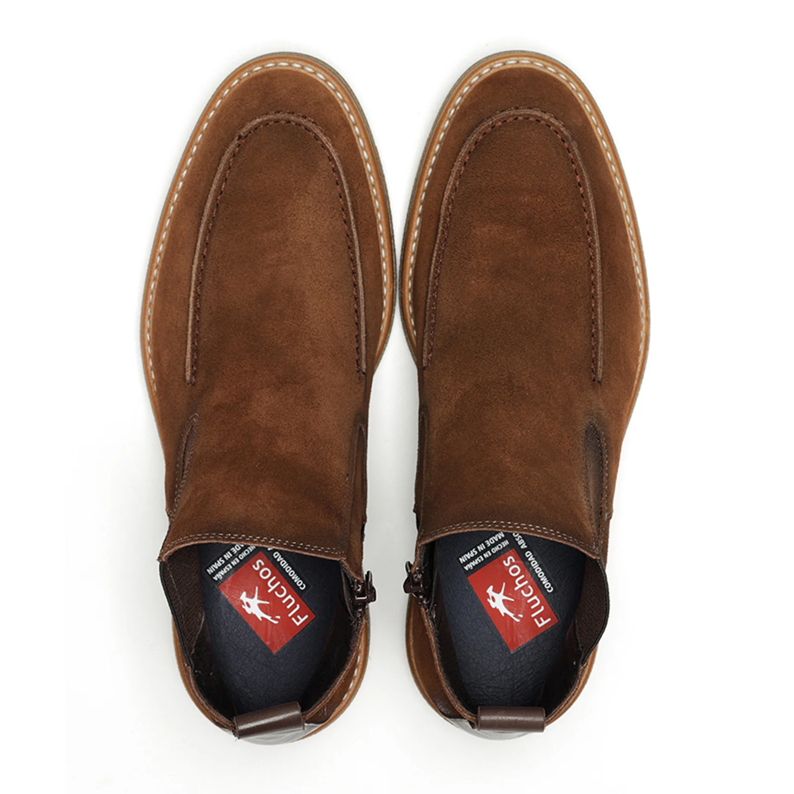 Fluchos Kasper F1821 Chelsea Boot (Men) - Antilope - Image 4