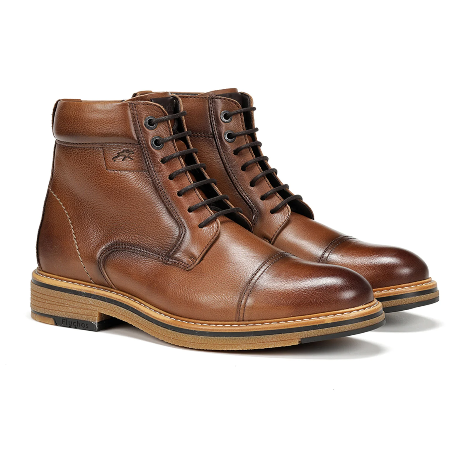 Fluchos Kasper F1822 Mid Boot (Men) - Camel - Image 3