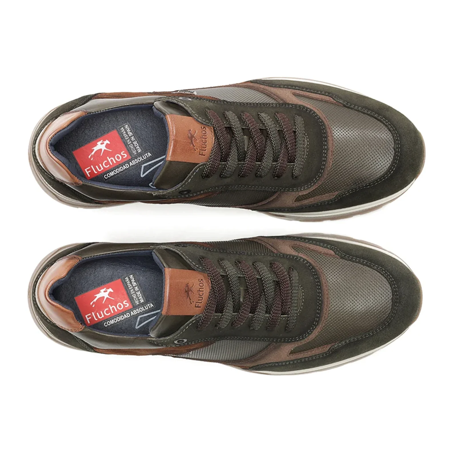 Fluchos Louis F1959 Sneaker (Men) - Afelpado Bosque - Image 5