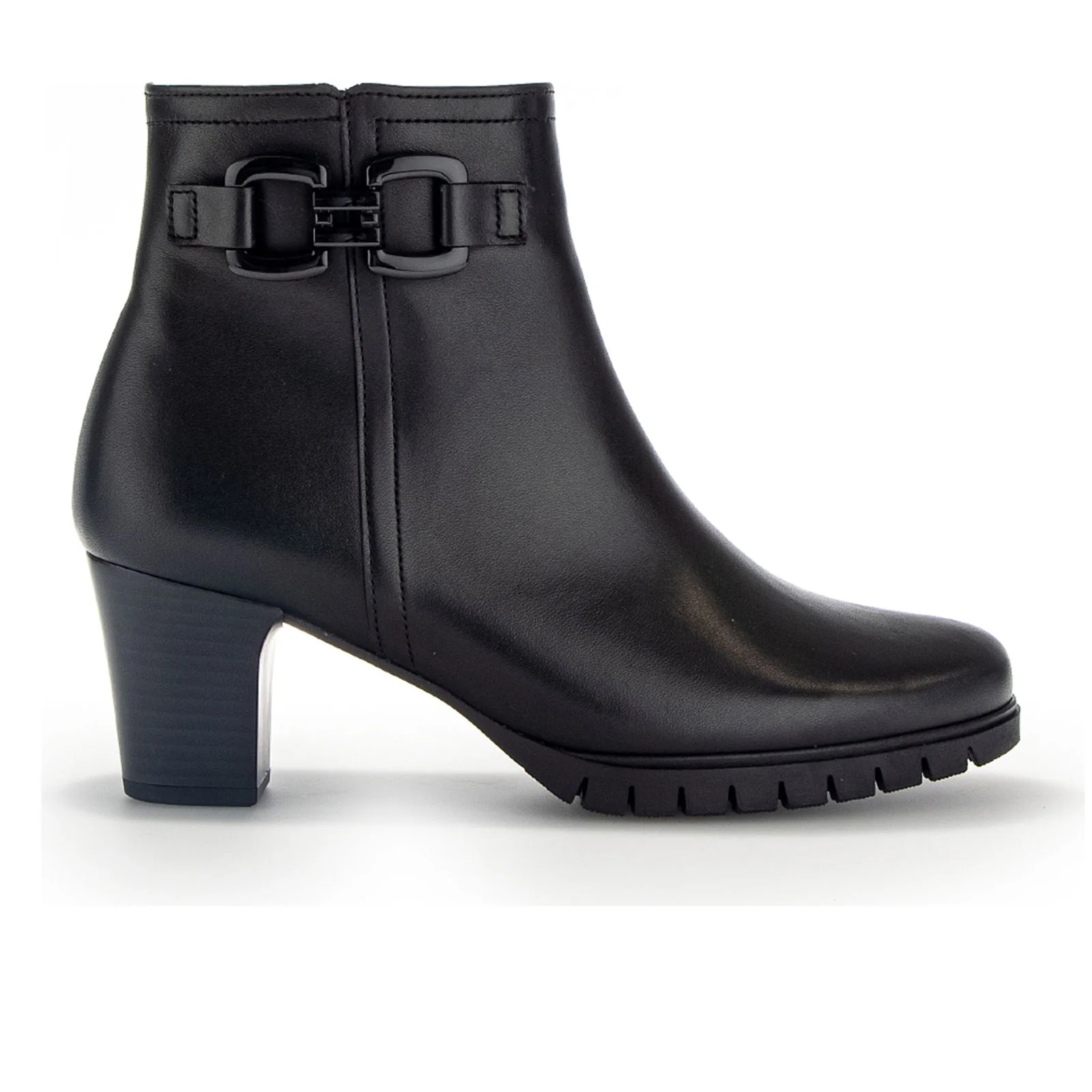 Gabor 072 Nova Heeled Ankle Boot (Women) - Schwarz