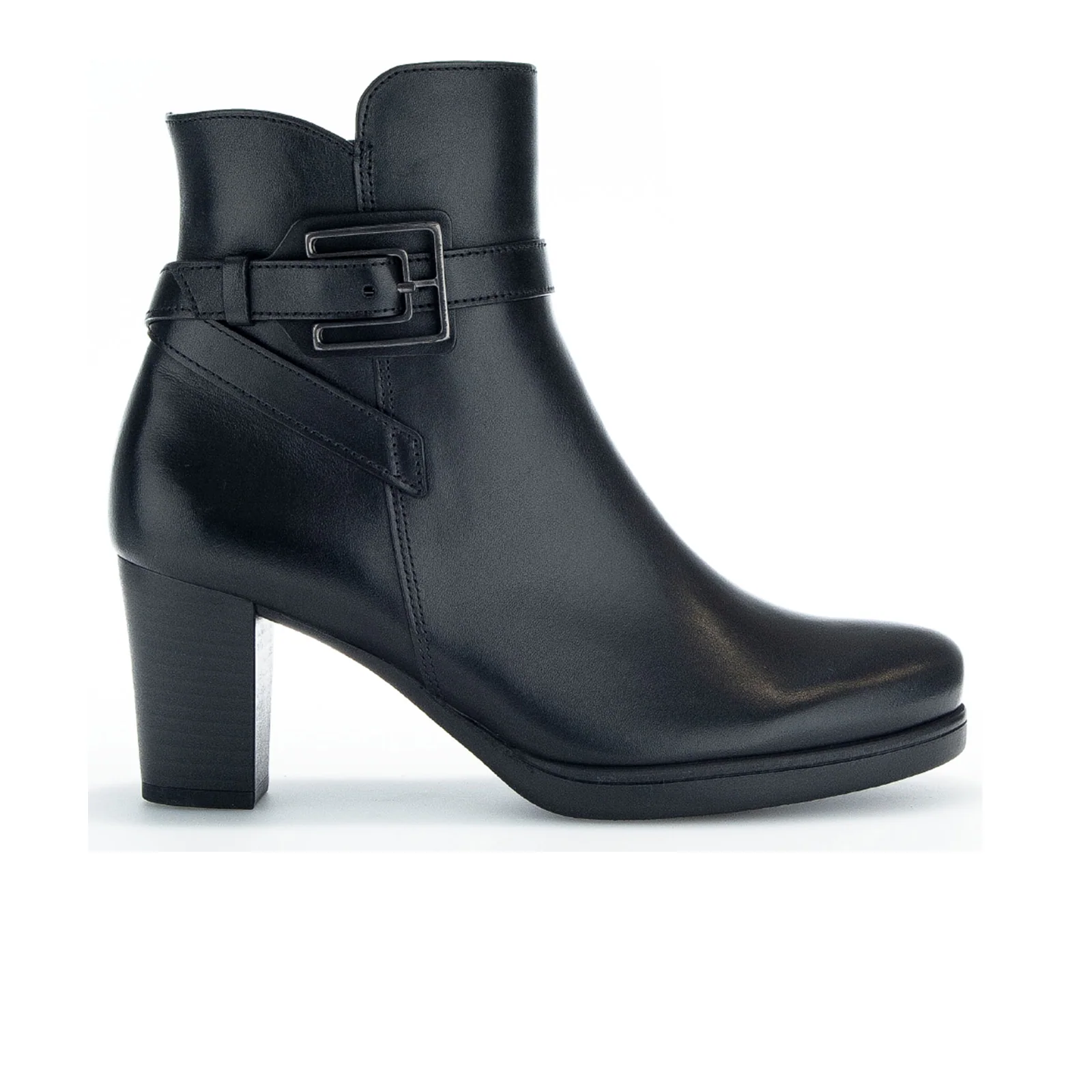 Gabor 083 Keely Heeled Ankle Boot (Women) - Schwarz