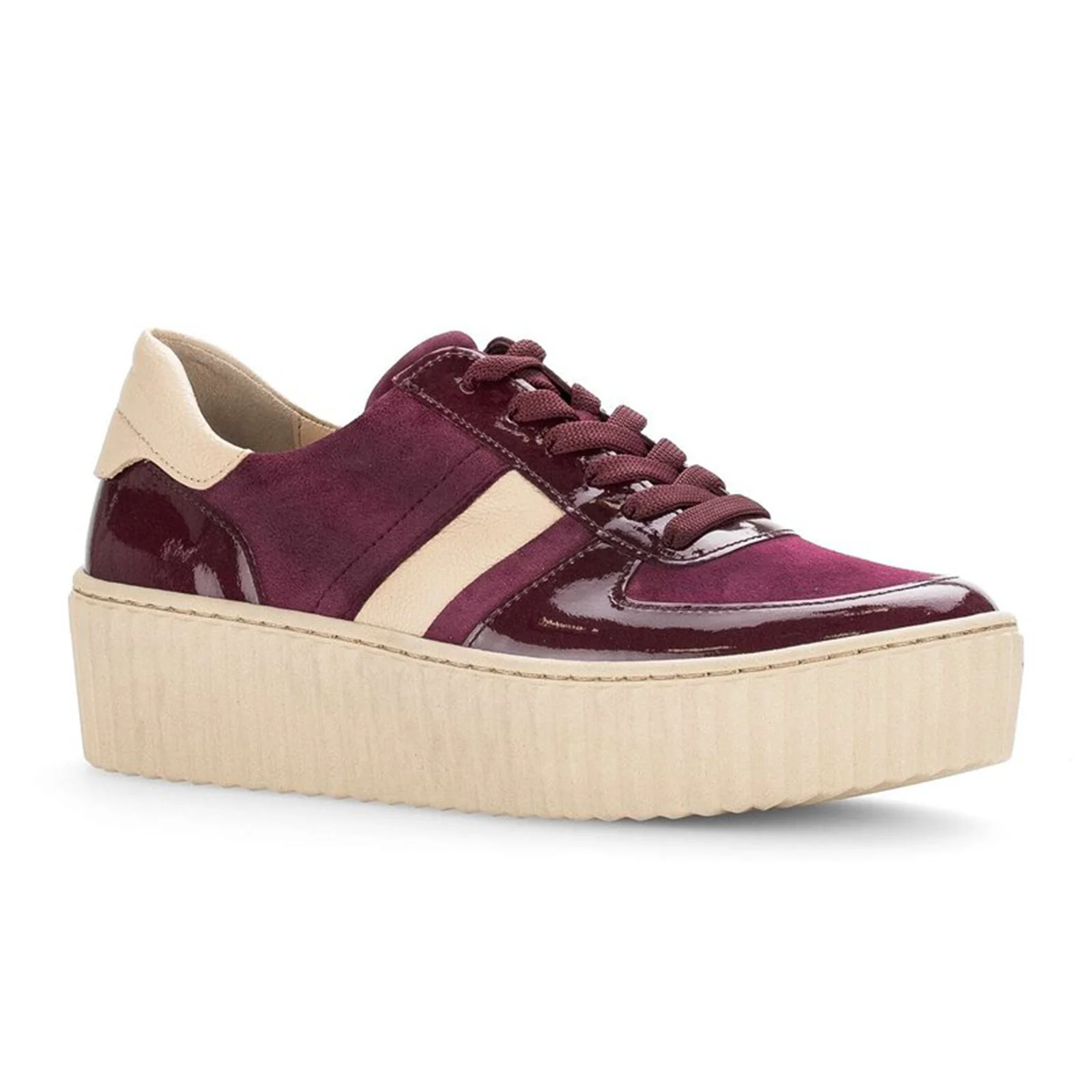 Gabor 203 Vesta Sneaker (Women) - Cervo/Aubergine - Image 3