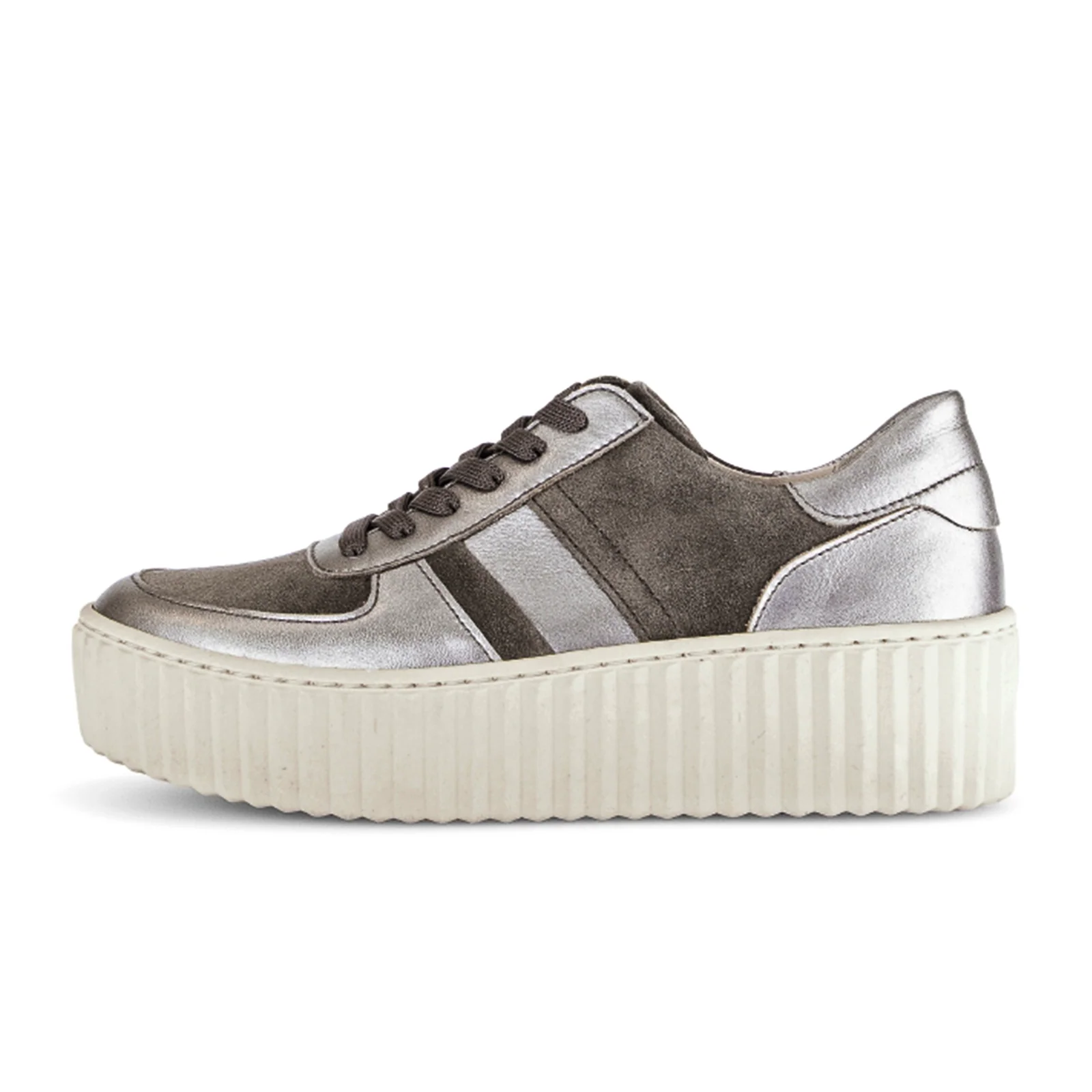 Gabor 203 Vesta Sneaker (Women) - Iron Dreamvelour - Image 2
