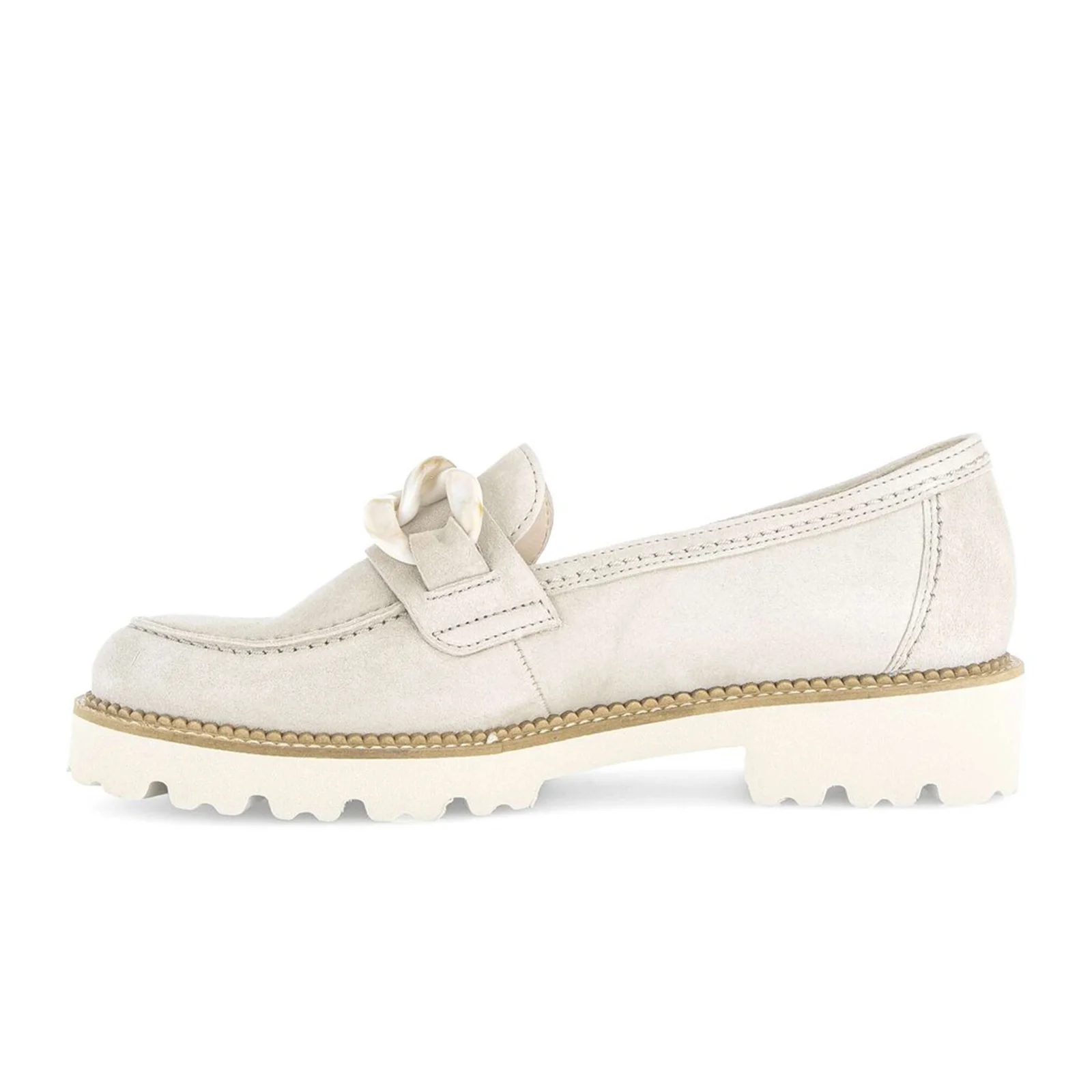 Gabor 240 Chain Loafer (Women) - Natural Leather - Image 2